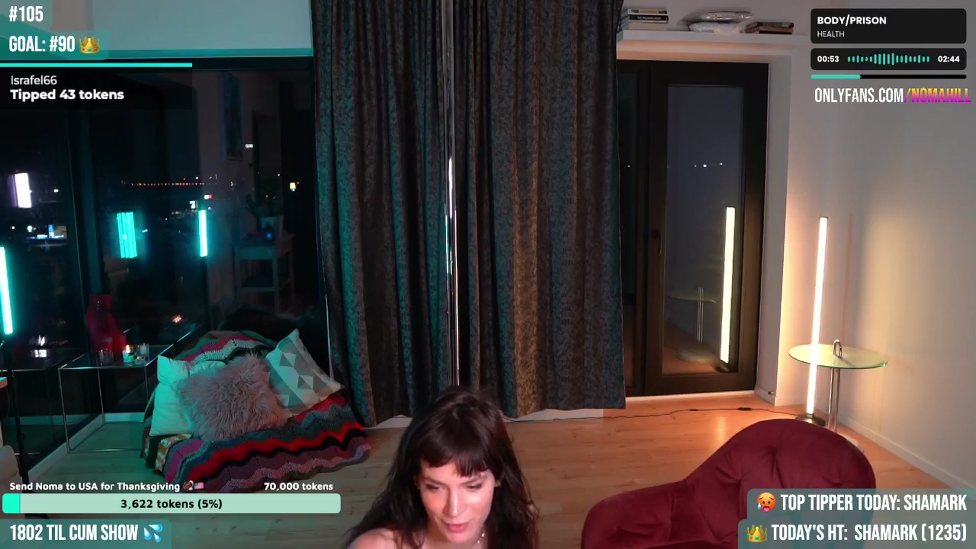 Gallery image thumbnail from Noma_Hill's myfreecams stream on, 09/12/2025, 02:47 image 17 of 20