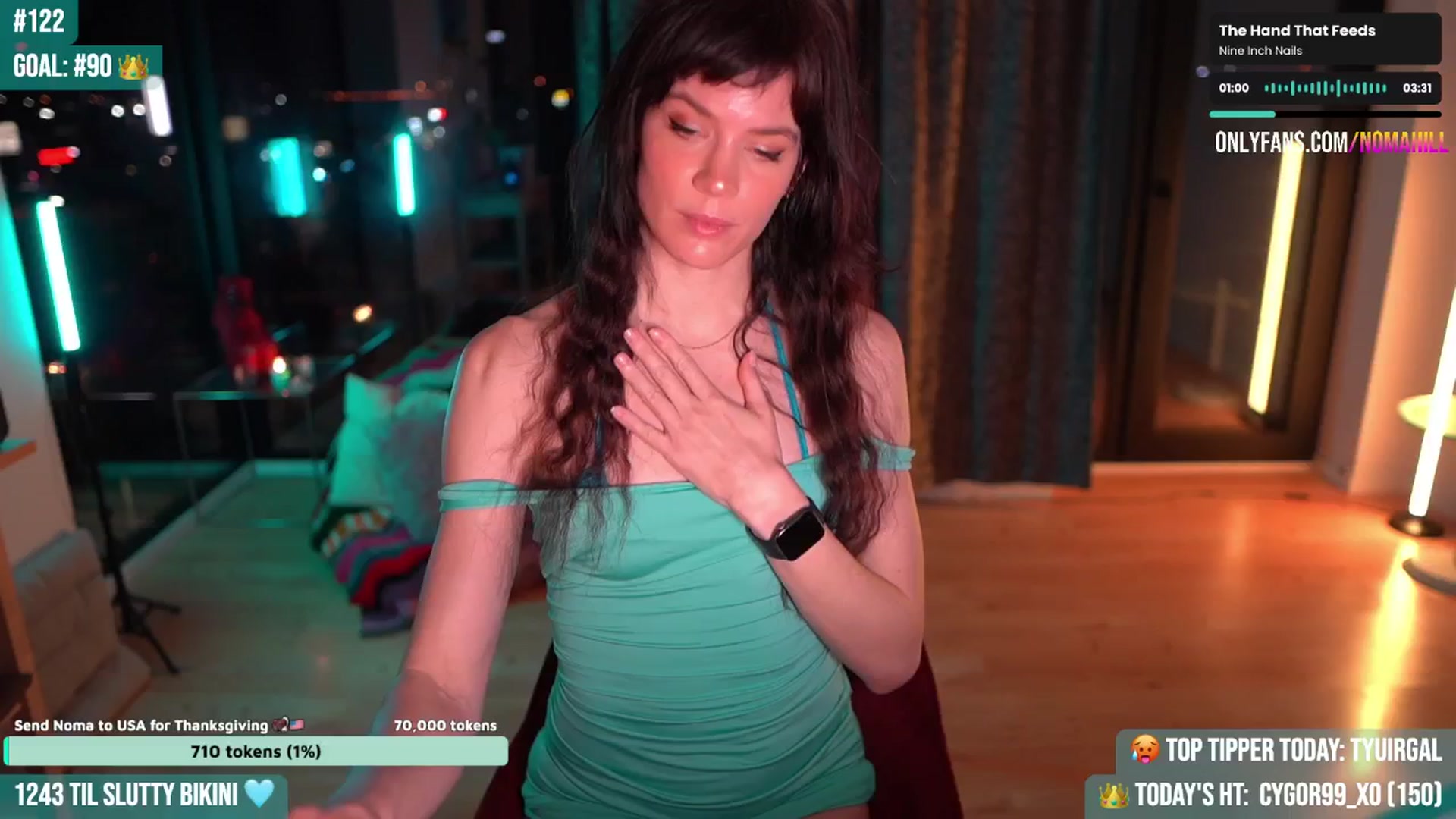 Gallery image thumbnail from Noma_Hill's myfreecams stream on, 09/12/2025, 02:47 image 2 of 20
