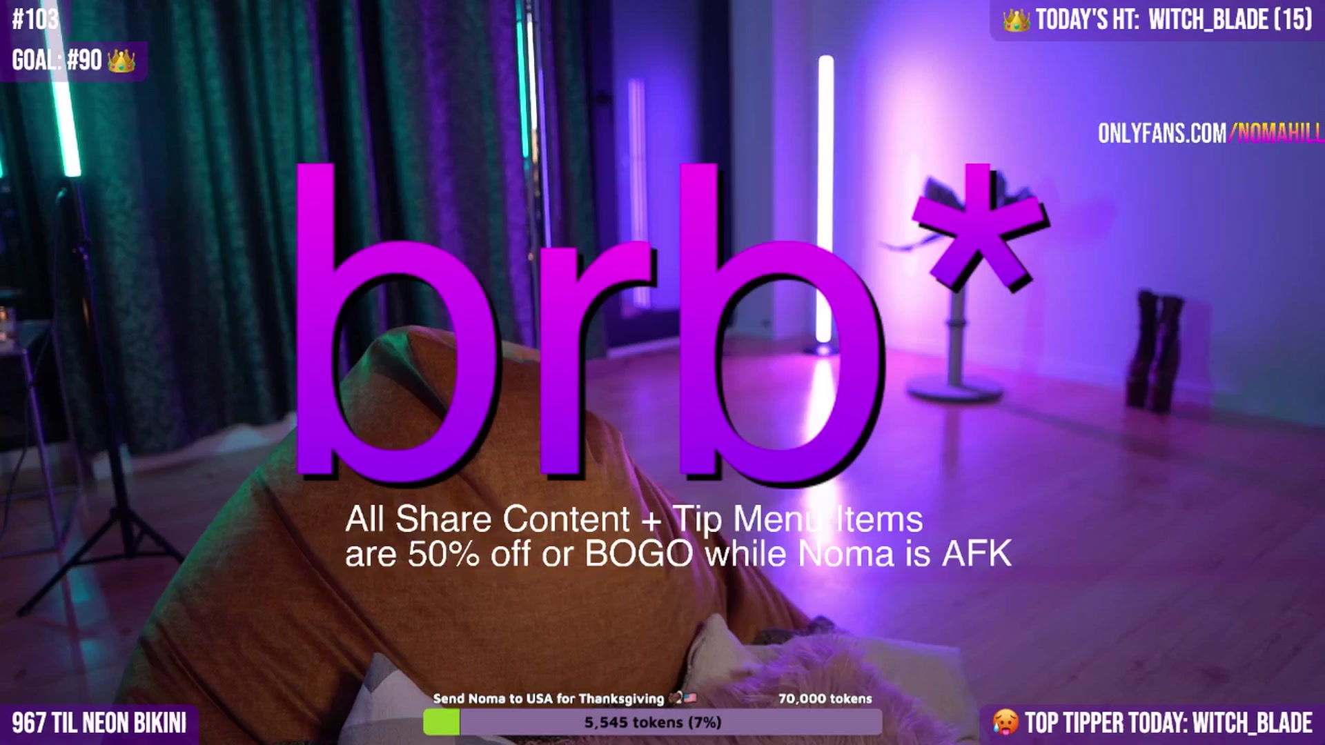 Gallery image thumbnail from Noma_Hill's myfreecams stream on, 09/13/2025, 24:07 image 2 of 20