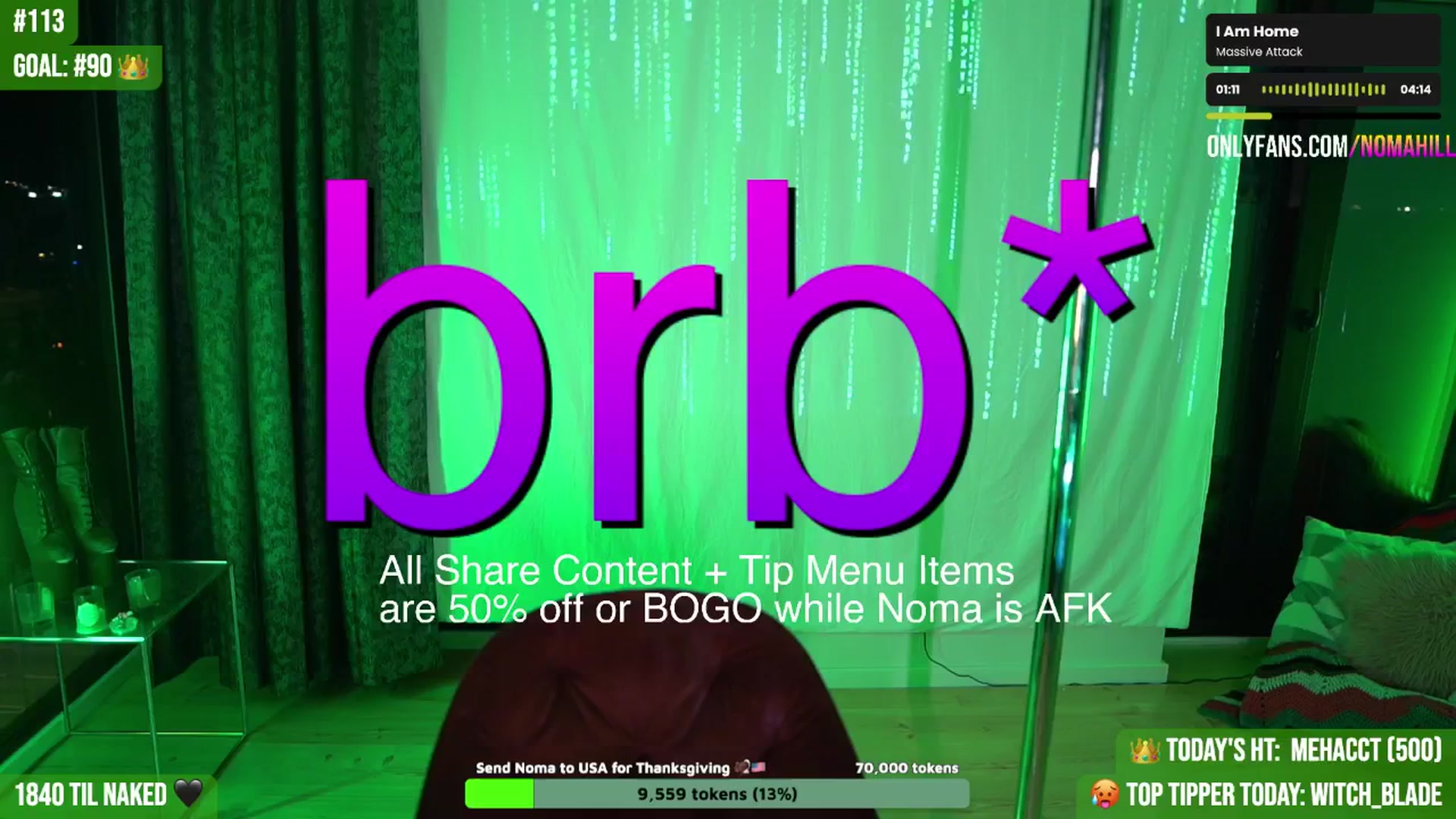 Gallery image thumbnail from Noma_Hill's myfreecams stream on, 09/14/2025, 24:02 image 17 of 20