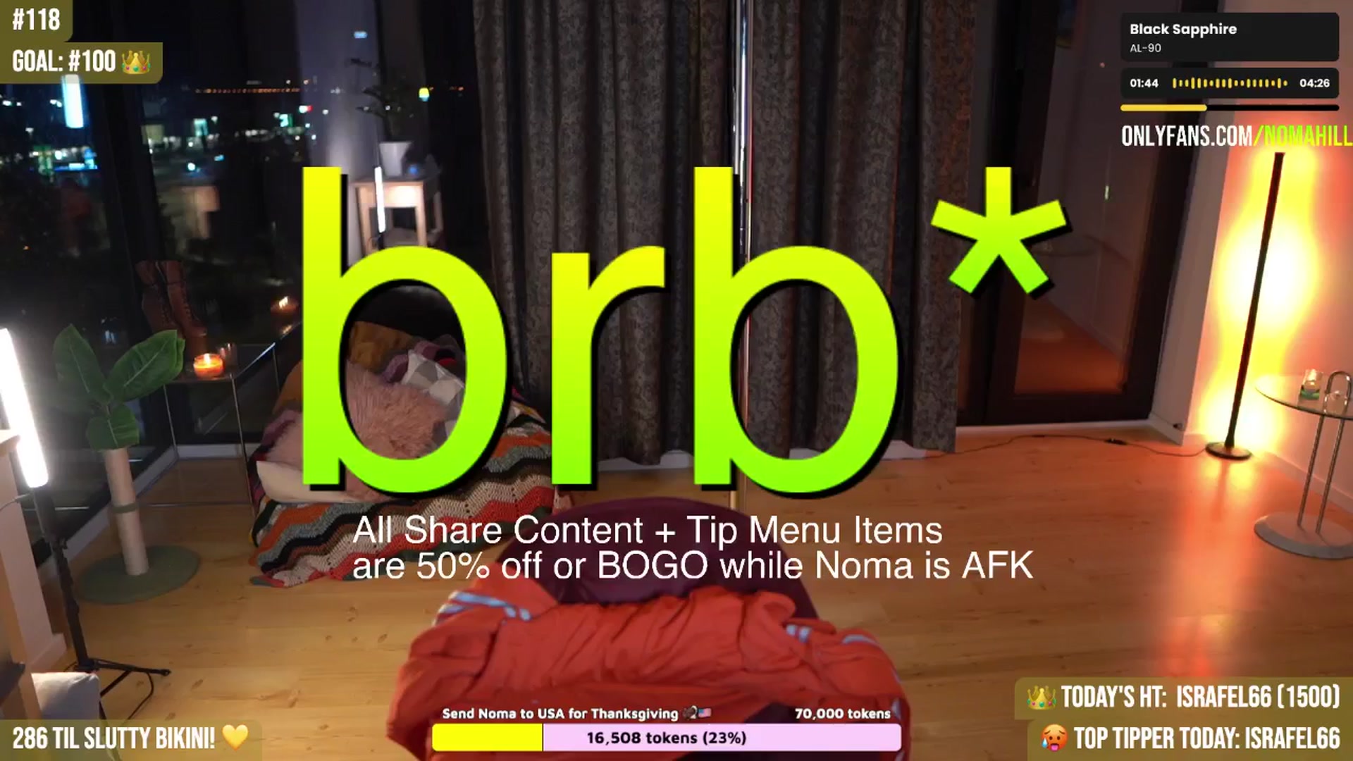 Gallery image thumbnail from Noma_Hill's myfreecams stream on, 09/17/2025, 24:26 image 4 of 20