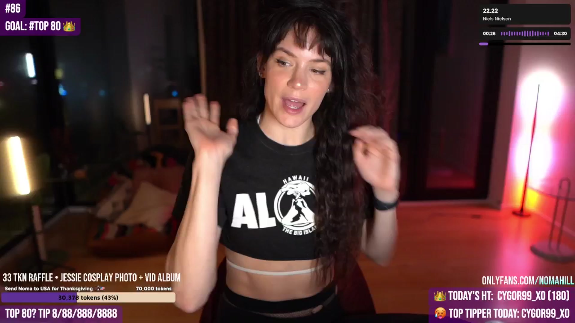 Gallery image thumbnail from Noma_Hill's myfreecams stream on, 09/20/2025, 24:03 image 7 of 20