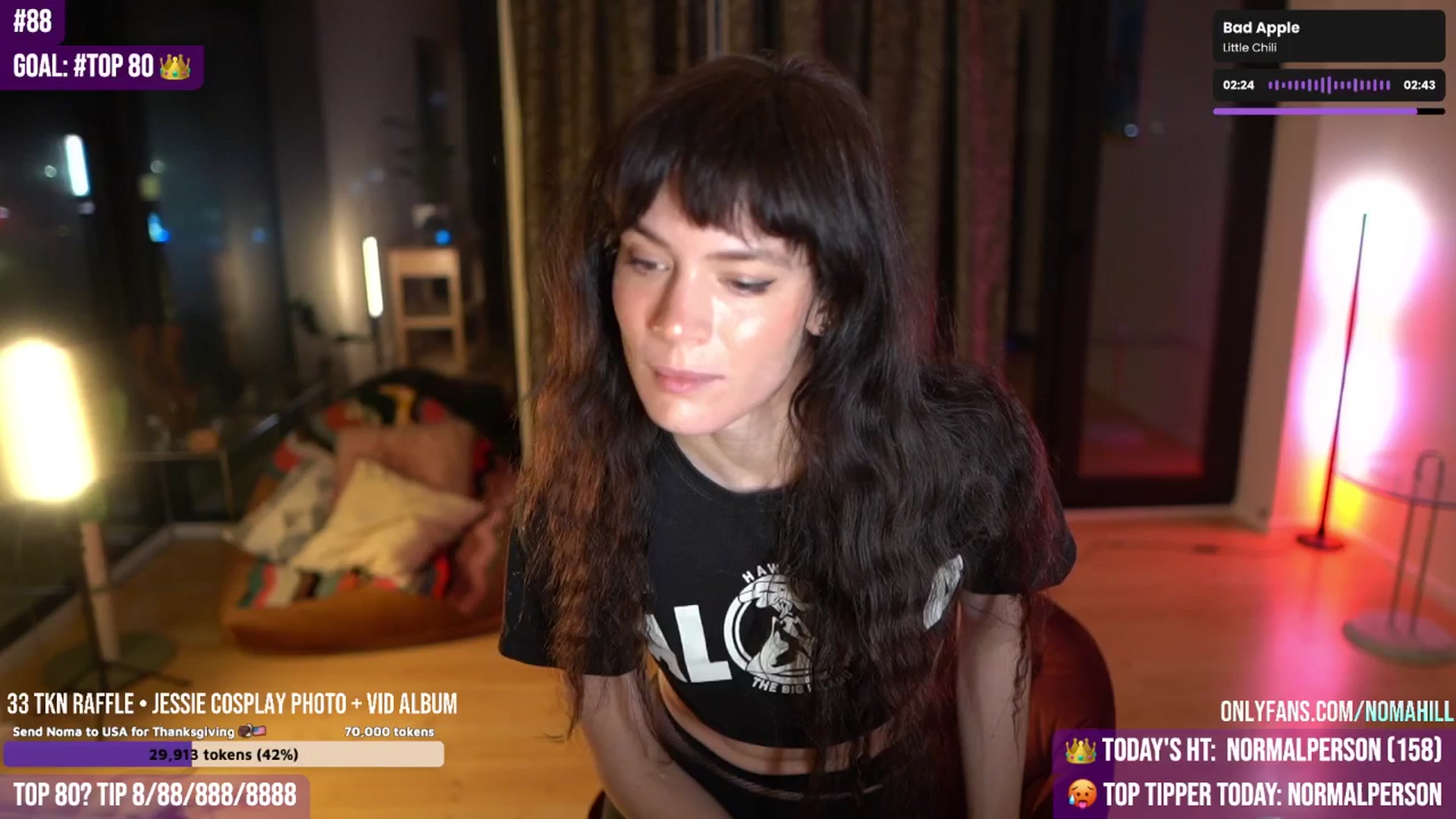 Gallery image thumbnail from Noma_Hill's myfreecams stream on, 09/20/2025, 24:03 image 4 of 20