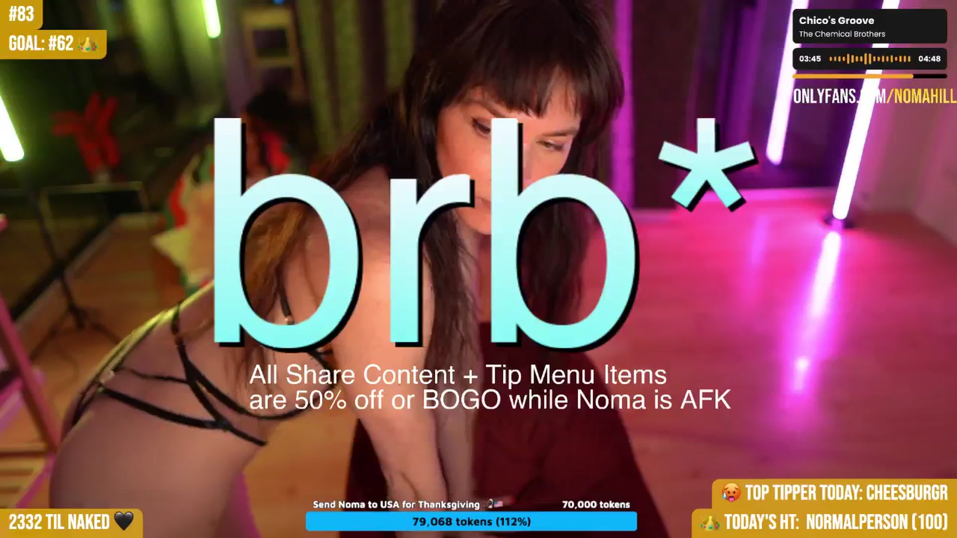 Gallery image thumbnail from Noma_Hill's myfreecams stream on, 10/01/2025, 02:29 image 9 of 20