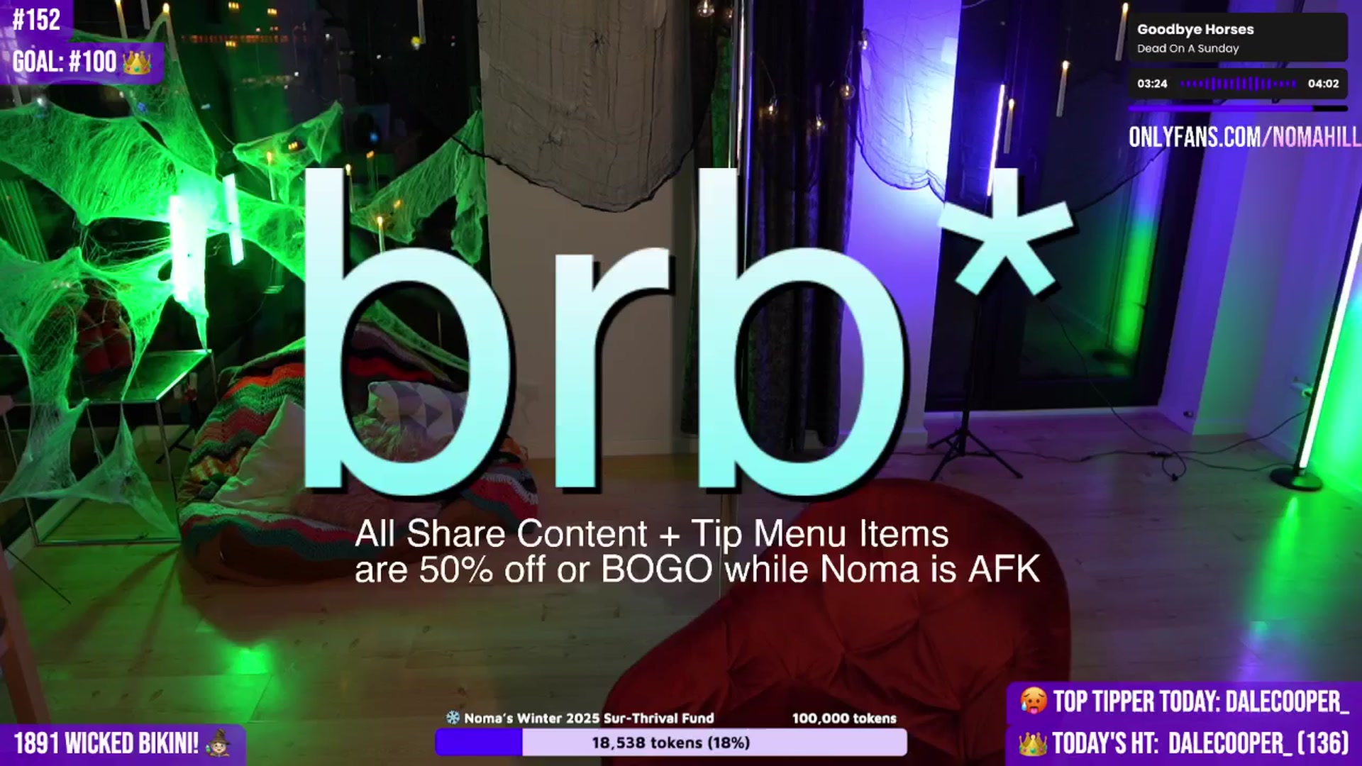 Gallery image thumbnail from Noma_Hill's myfreecams stream on, 10/18/2025, 02:10 image 2 of 20