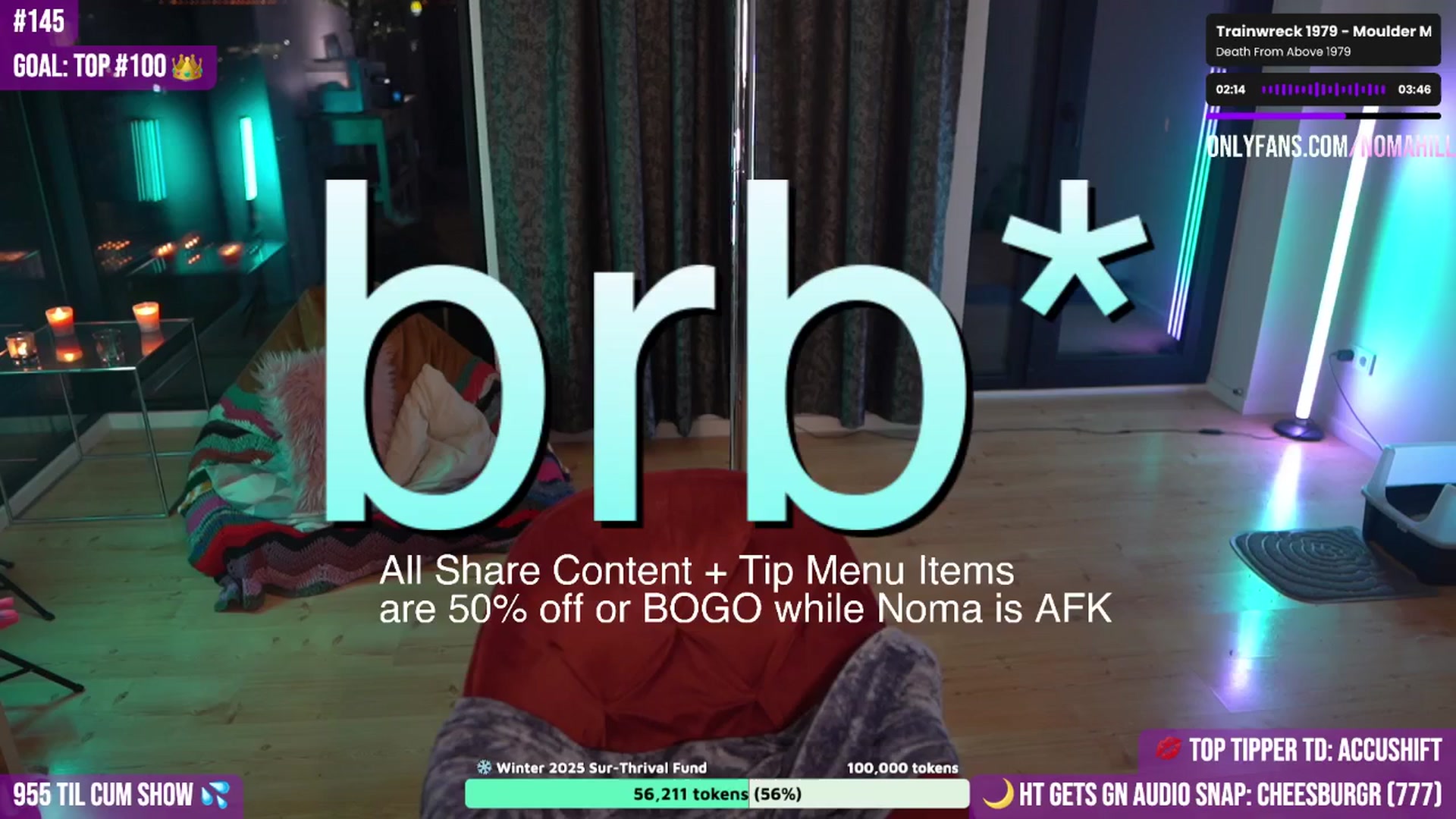 Gallery image thumbnail from Noma_Hill's myfreecams stream on, 11/11/2025, 01:42 image 5 of 20