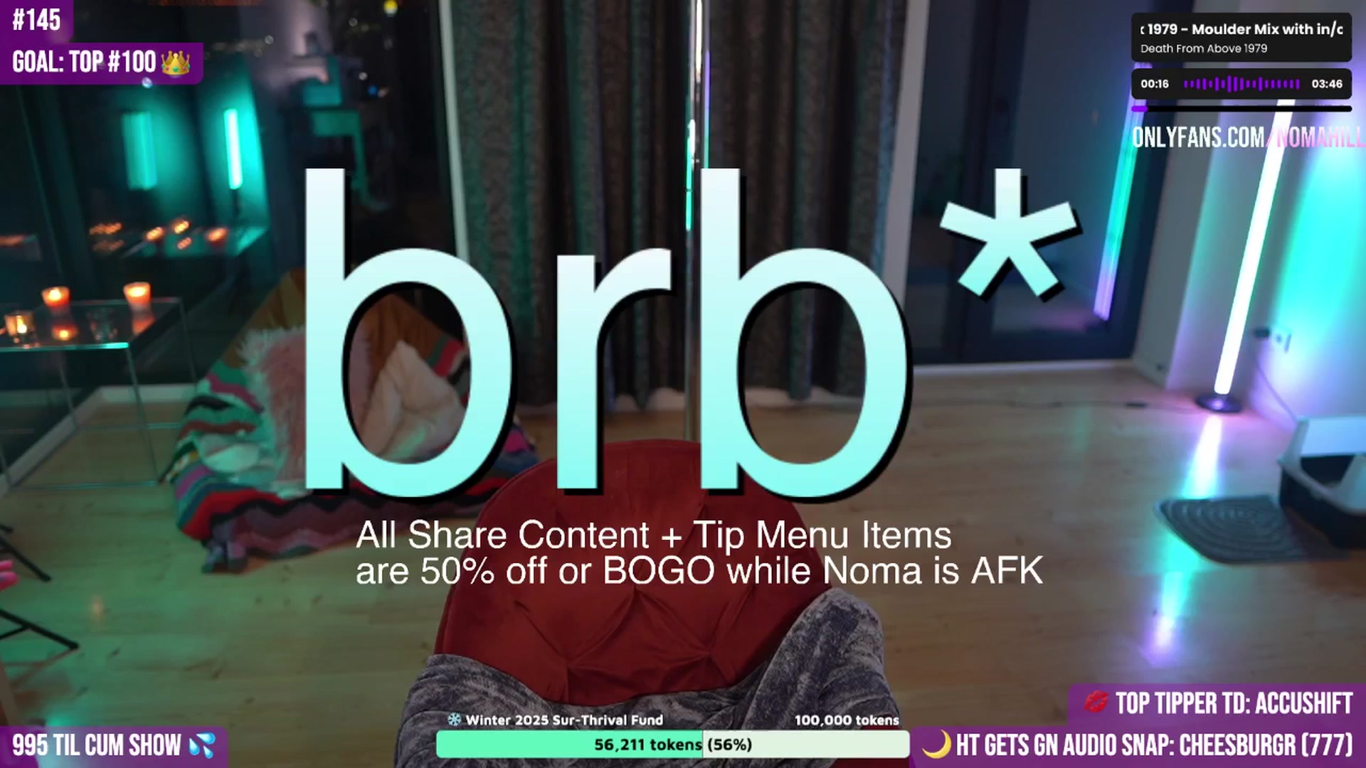 Gallery image thumbnail from Noma_Hill's myfreecams stream on, 11/11/2025, 01:42 image 4 of 20