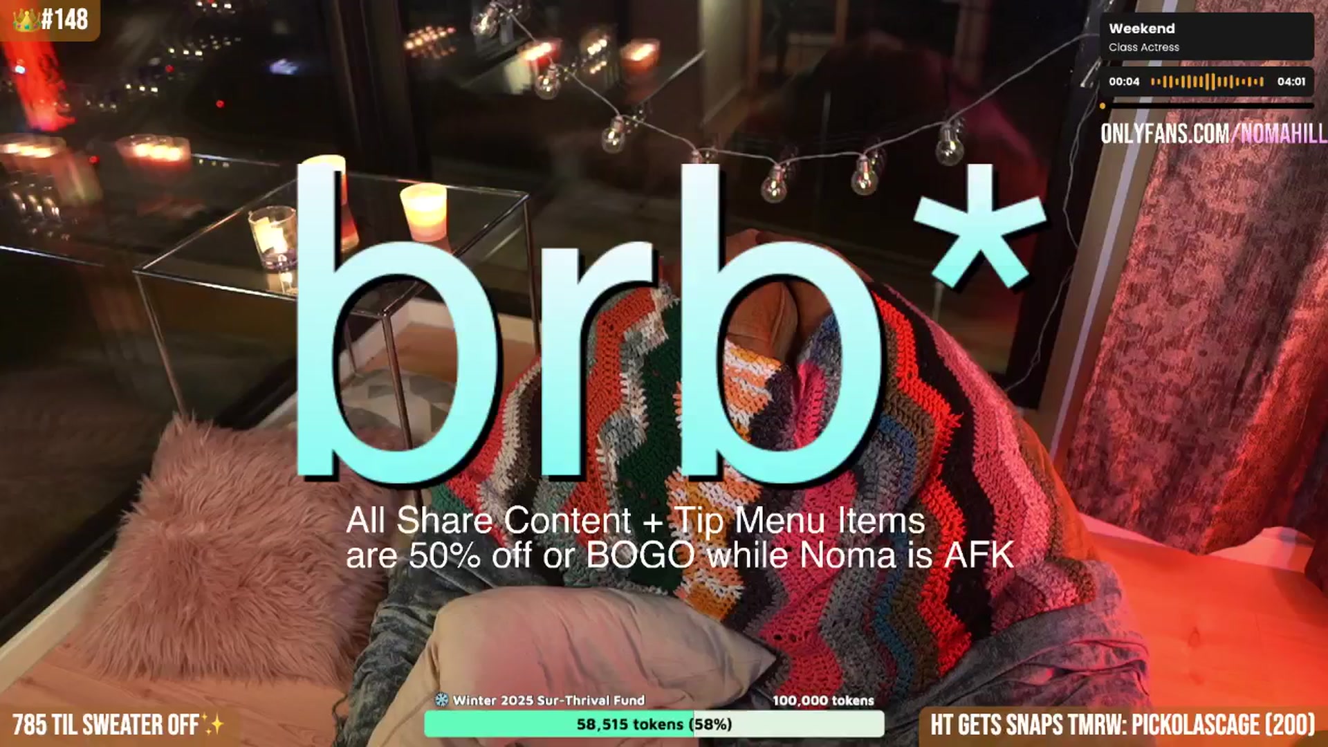 Gallery image thumbnail from Noma_Hill's myfreecams stream on, 11/12/2025, 01:41 image 4 of 20