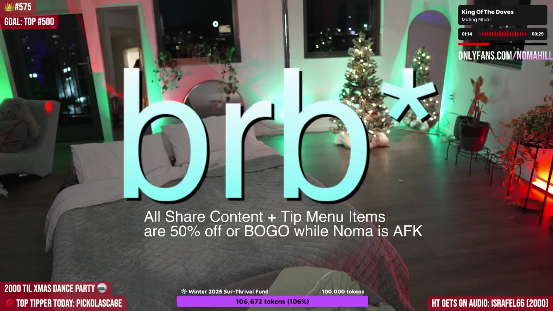 Gallery image thumbnail from Noma_Hill's myfreecams stream on, 12/07/2025, 05:55 image 3 of 20