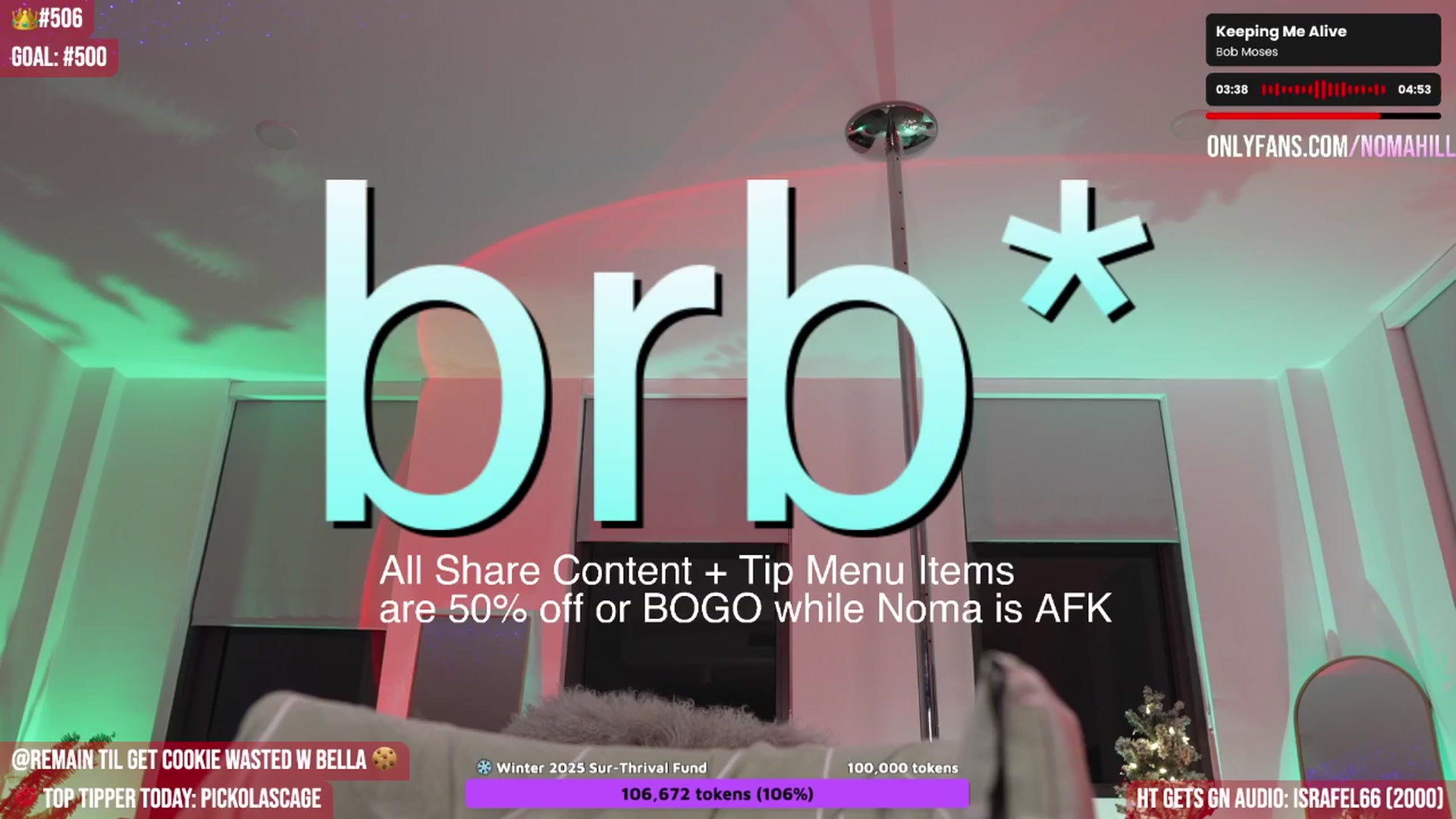 Gallery image thumbnail from Noma_Hill's myfreecams stream on, 12/07/2025, 05:55 image 18 of 20