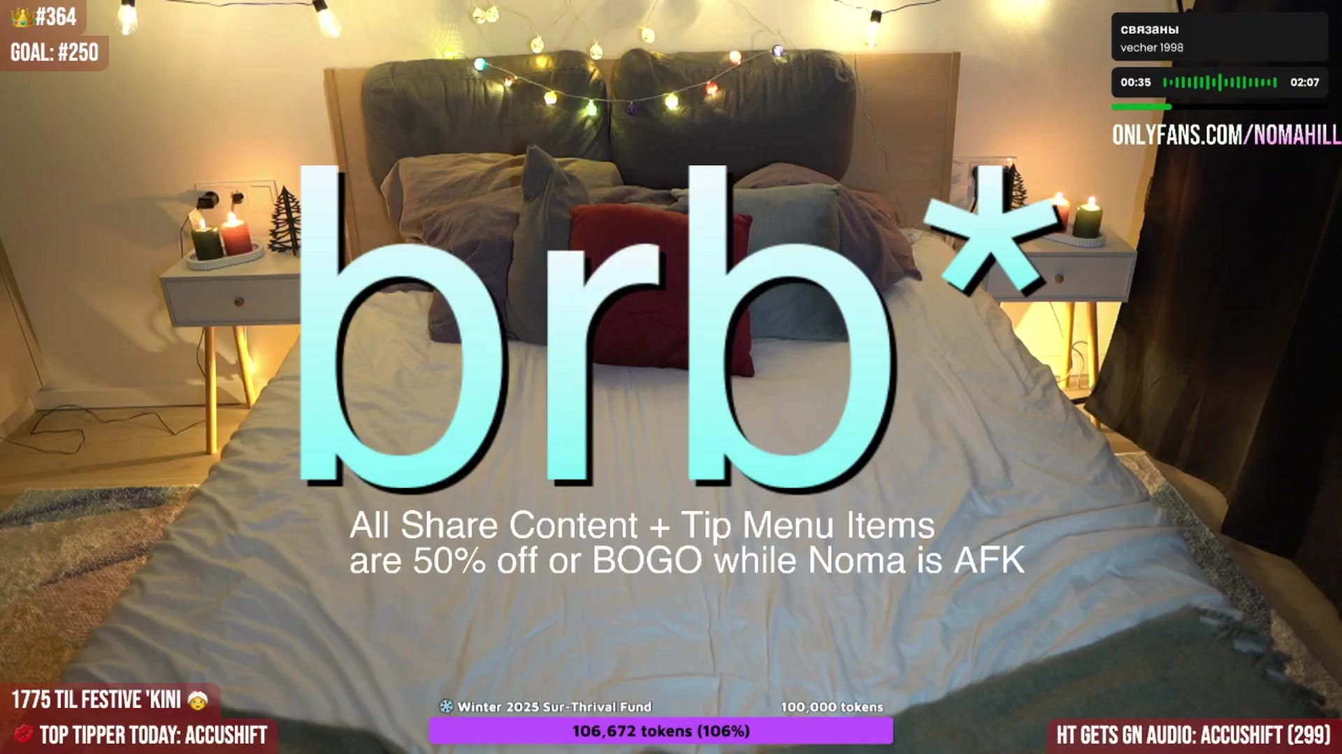 Gallery image thumbnail from Noma_Hill's myfreecams stream on, 12/16/2025, 02:19 image 3 of 20