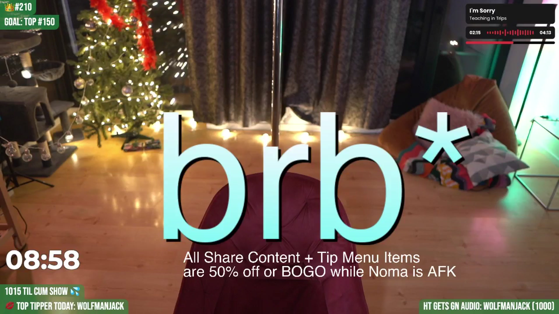 Gallery image thumbnail from Noma_Hill's myfreecams stream on, 12/20/2025, 24:41 image 20 of 20