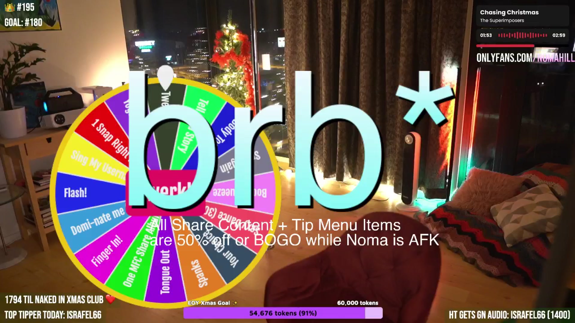 Gallery image thumbnail from Noma_Hill's myfreecams stream on, 12/23/2025, 02:02 image 4 of 20