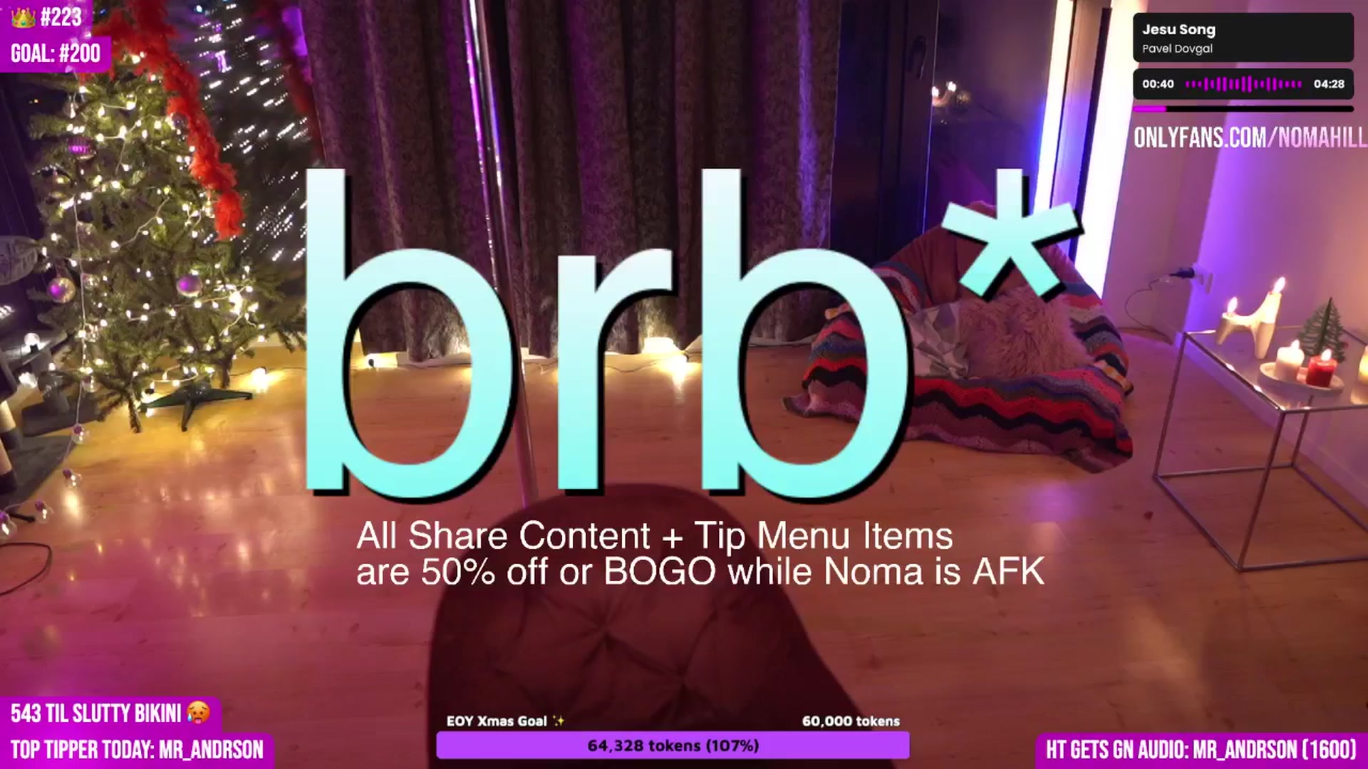 Gallery image thumbnail from Noma_Hill's myfreecams stream on, 12/28/2025, 24:51 image 4 of 20
