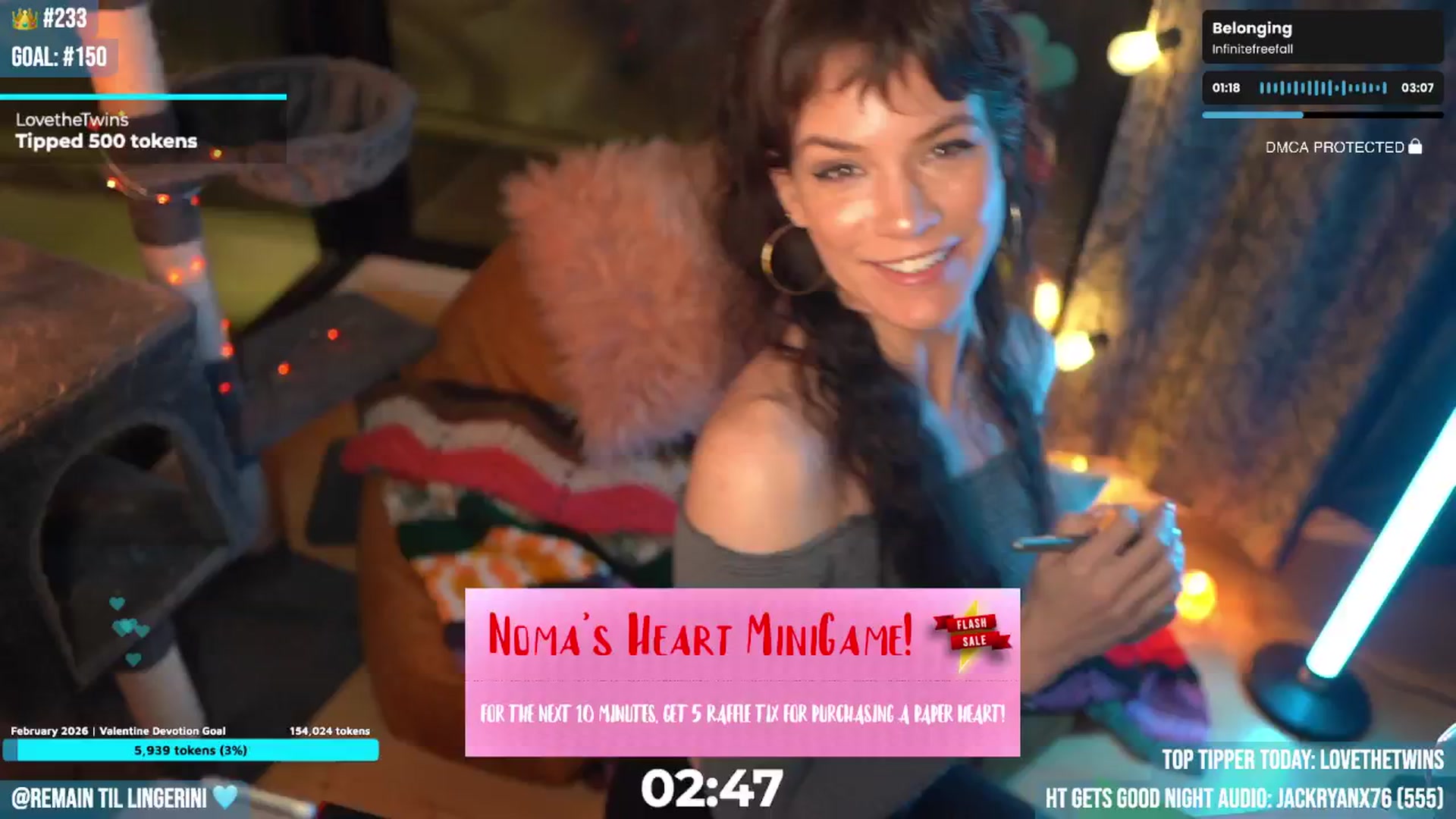 Gallery image thumbnail from Noma_Hill's myfreecams stream on, 02/11/2026, 04:25 image 7 of 20