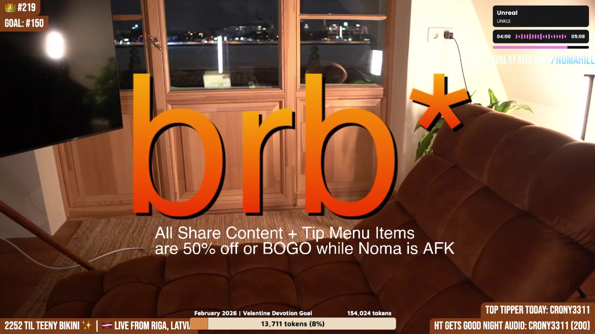 Gallery image thumbnail from Noma_Hill's myfreecams stream on, 02/13/2026, 20:54 image 3 of 20