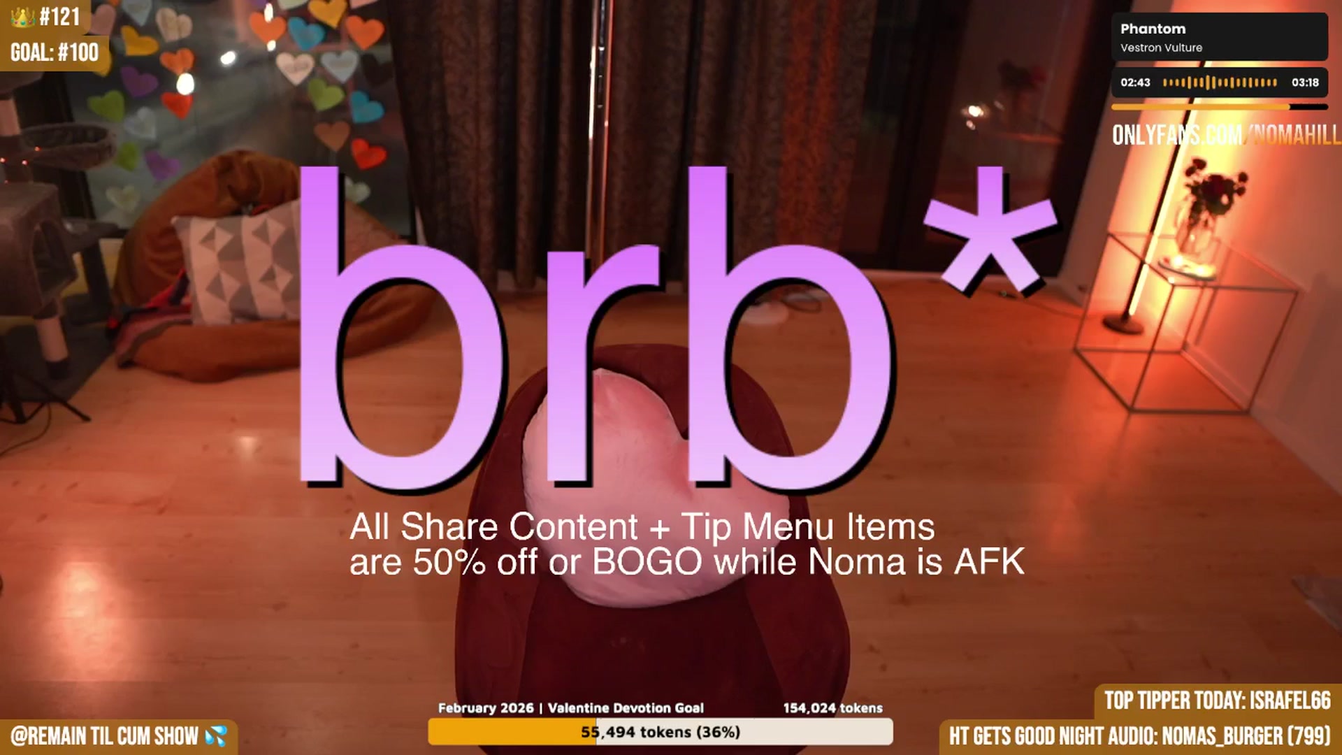Gallery image thumbnail from Noma_Hill's myfreecams stream on, 02/21/2026, 05:14 image 11 of 20