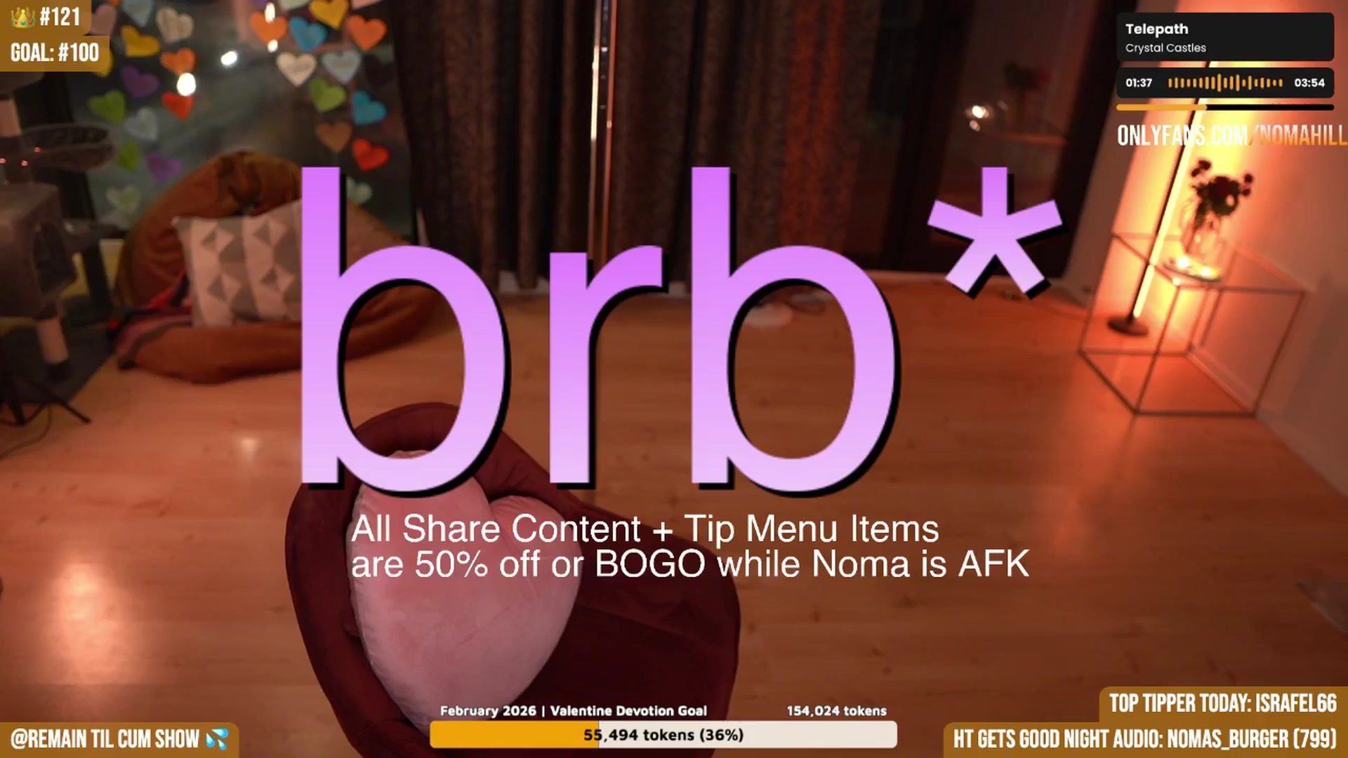 Gallery image thumbnail from Noma_Hill's myfreecams stream on, 02/21/2026, 05:14 image 8 of 20