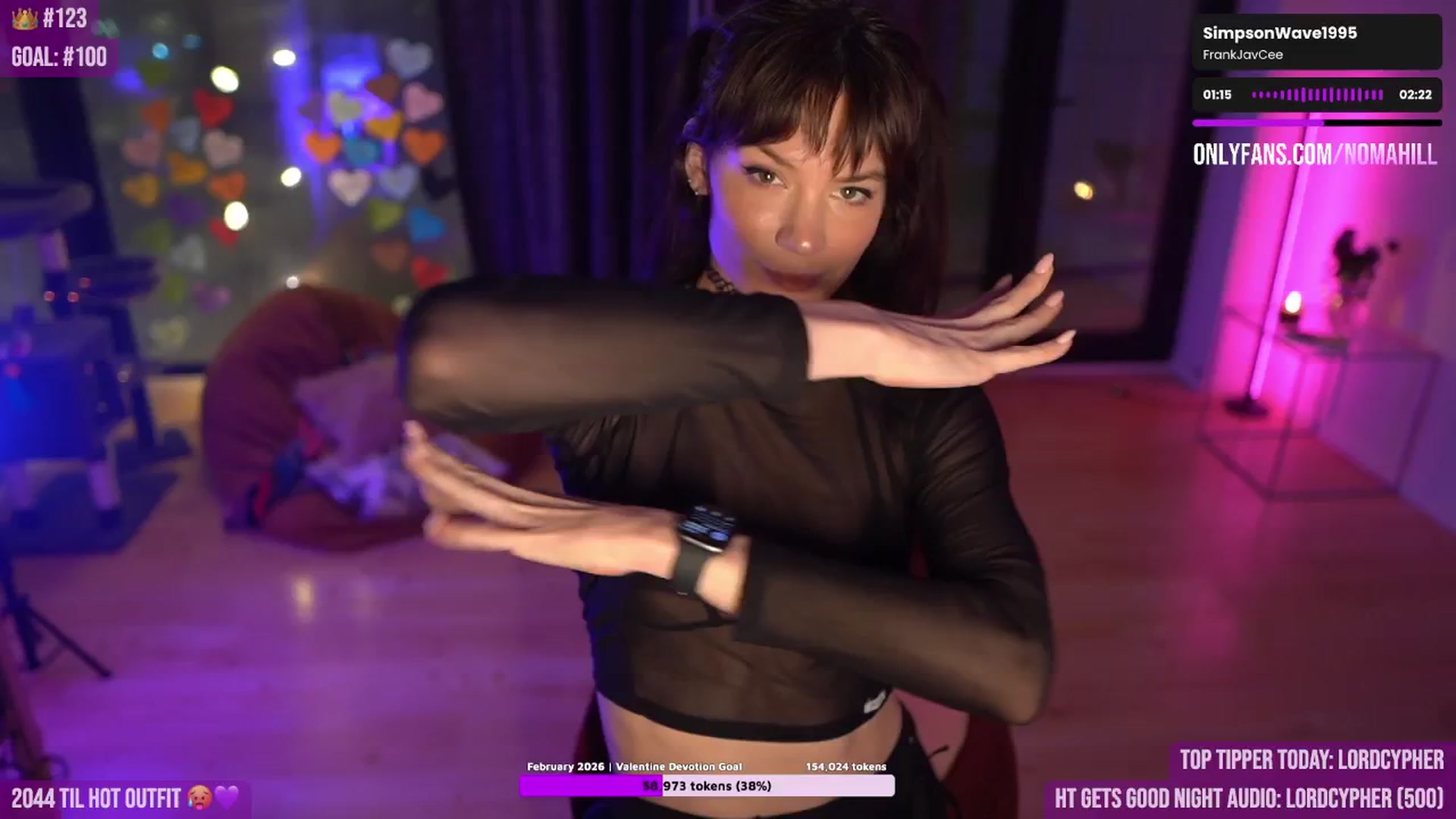 Gallery image thumbnail from Noma_Hill's myfreecams stream on, 02/22/2026, 04:38 image 4 of 20