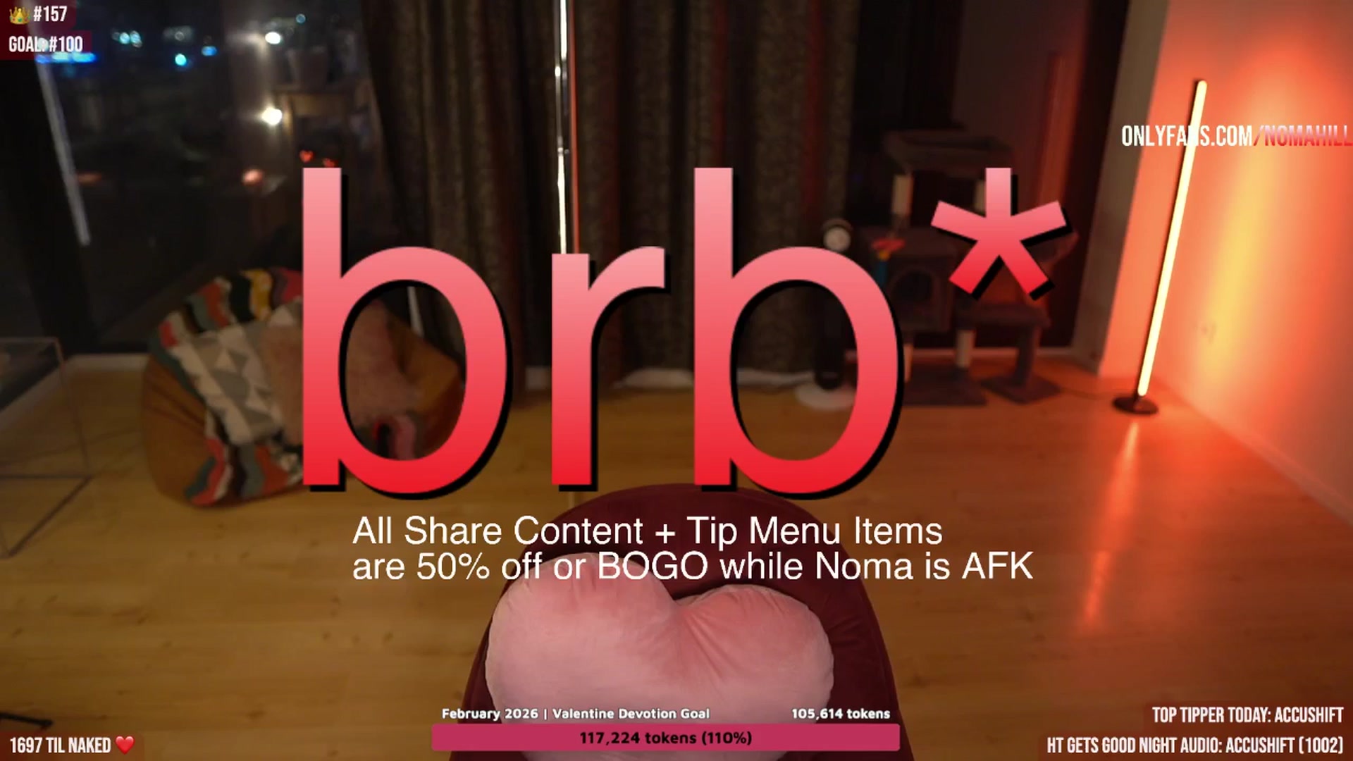 Gallery image thumbnail from Noma_Hill's myfreecams stream on, 03/12/2026, 03:26 image 1 of 20