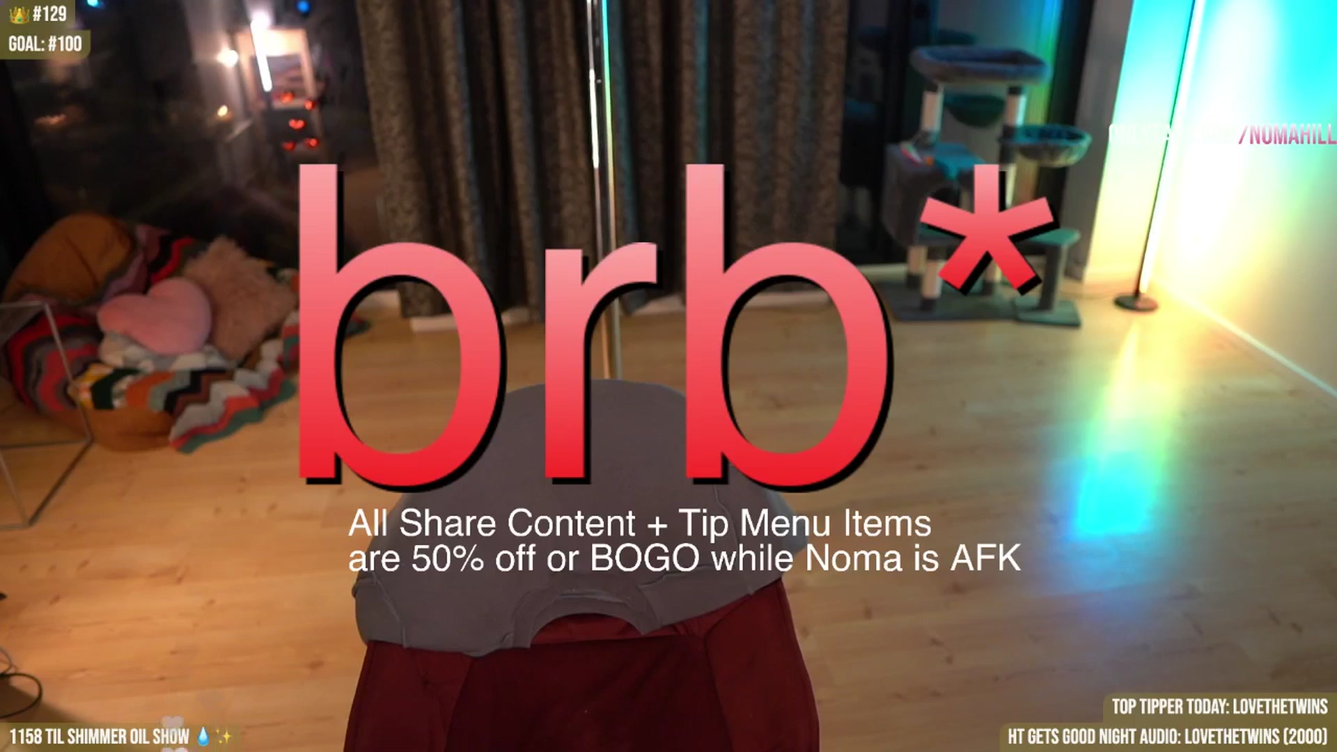 Gallery image thumbnail from Noma_Hill's myfreecams stream on, 03/31/2026, 24:03 image 20 of 20