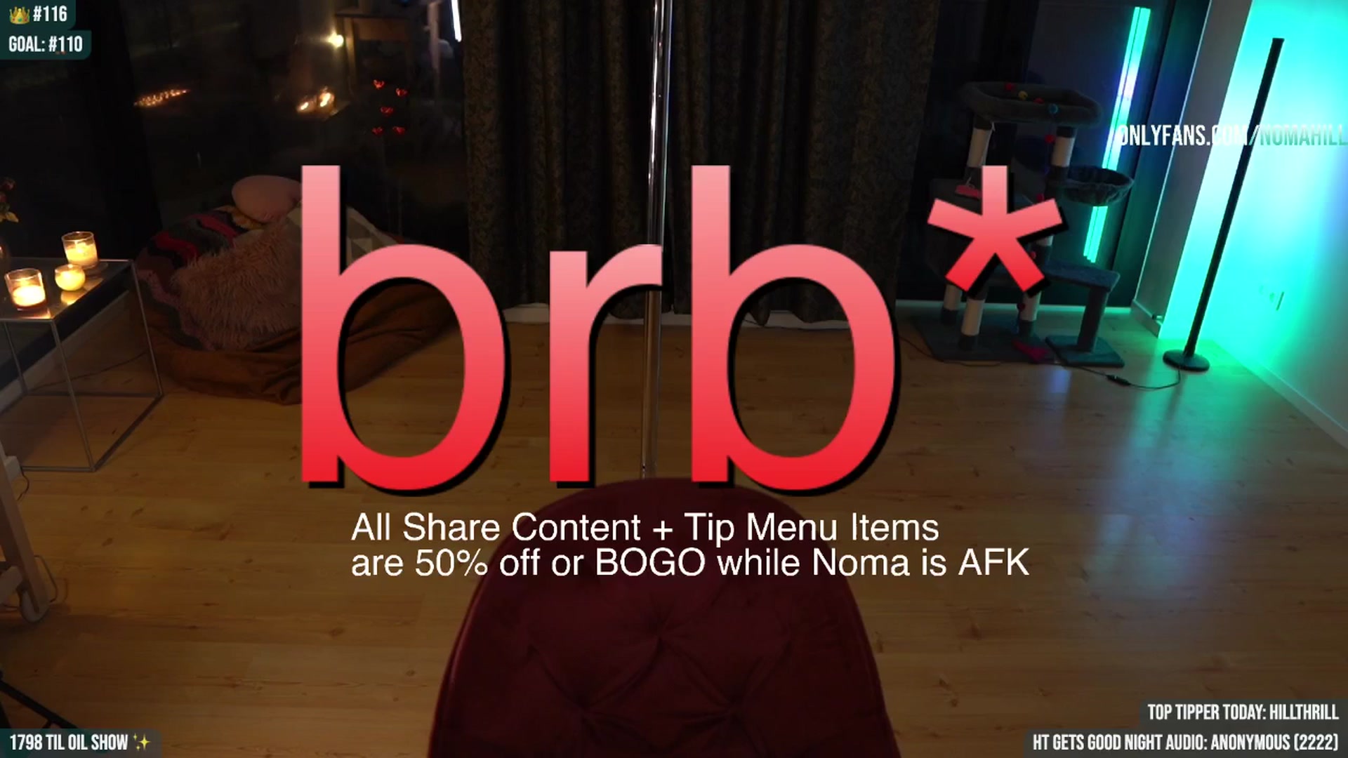 Gallery image thumbnail from Noma_Hill's myfreecams stream on, 04/12/2026, 03:53 image 11 of 20