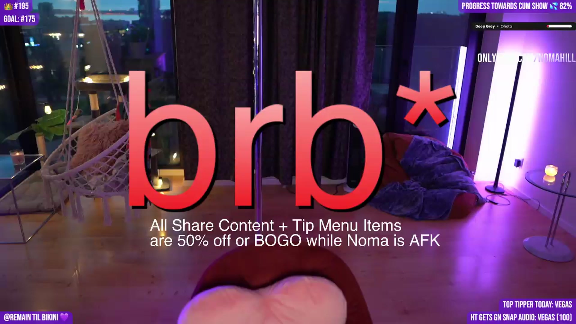 Gallery image thumbnail from Noma_Hill's myfreecams stream on, 06/19/2026, 24:30 image 3 of 20