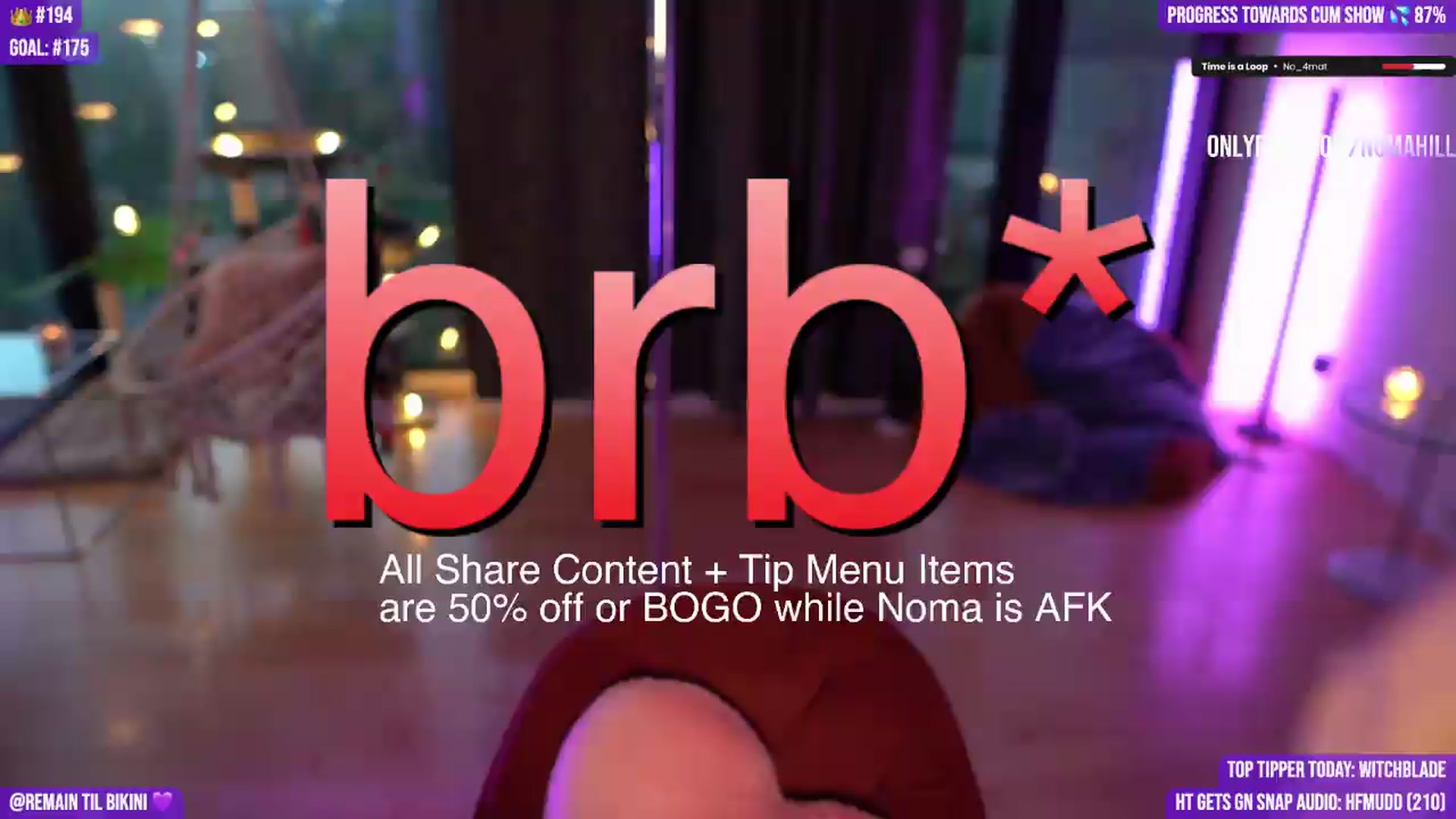 Gallery image thumbnail from Noma_Hill's myfreecams stream on, 06/19/2026, 24:30 image 18 of 20