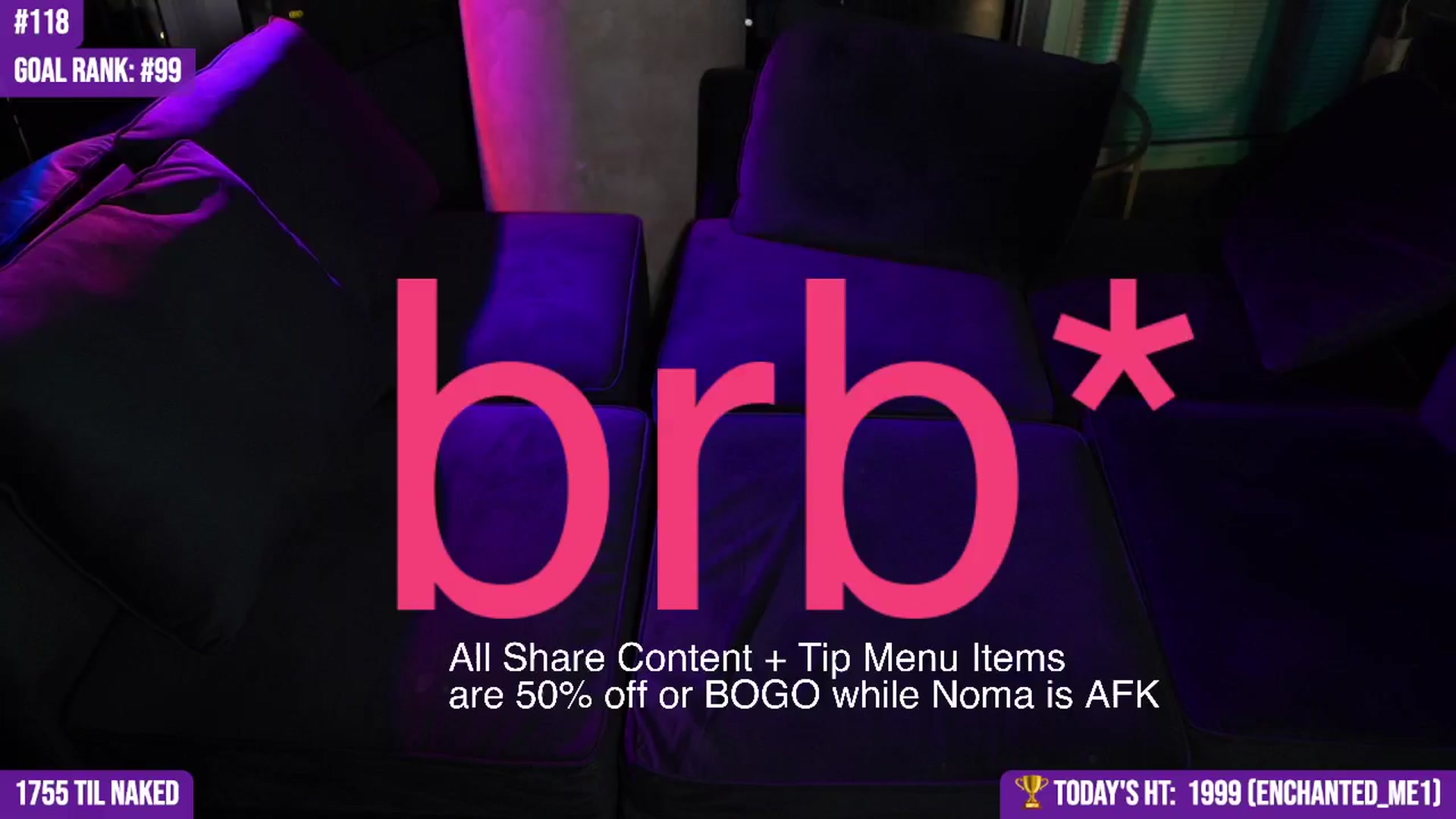 Gallery image thumbnail from Nomas_Trippin's myfreecams stream on, 10/26/2024, 04:01 image 6 of 20
