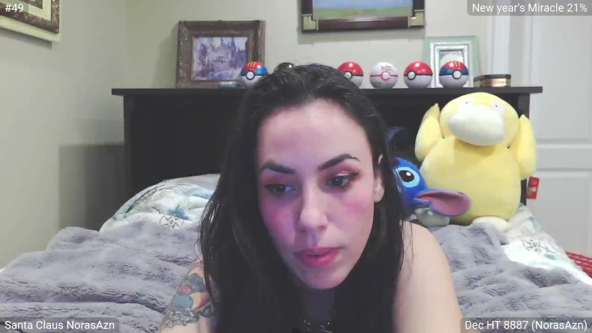 Gallery image thumbnail from Noramex's myfreecams stream on, 12/30/2024, 01:34 image 13 of 20