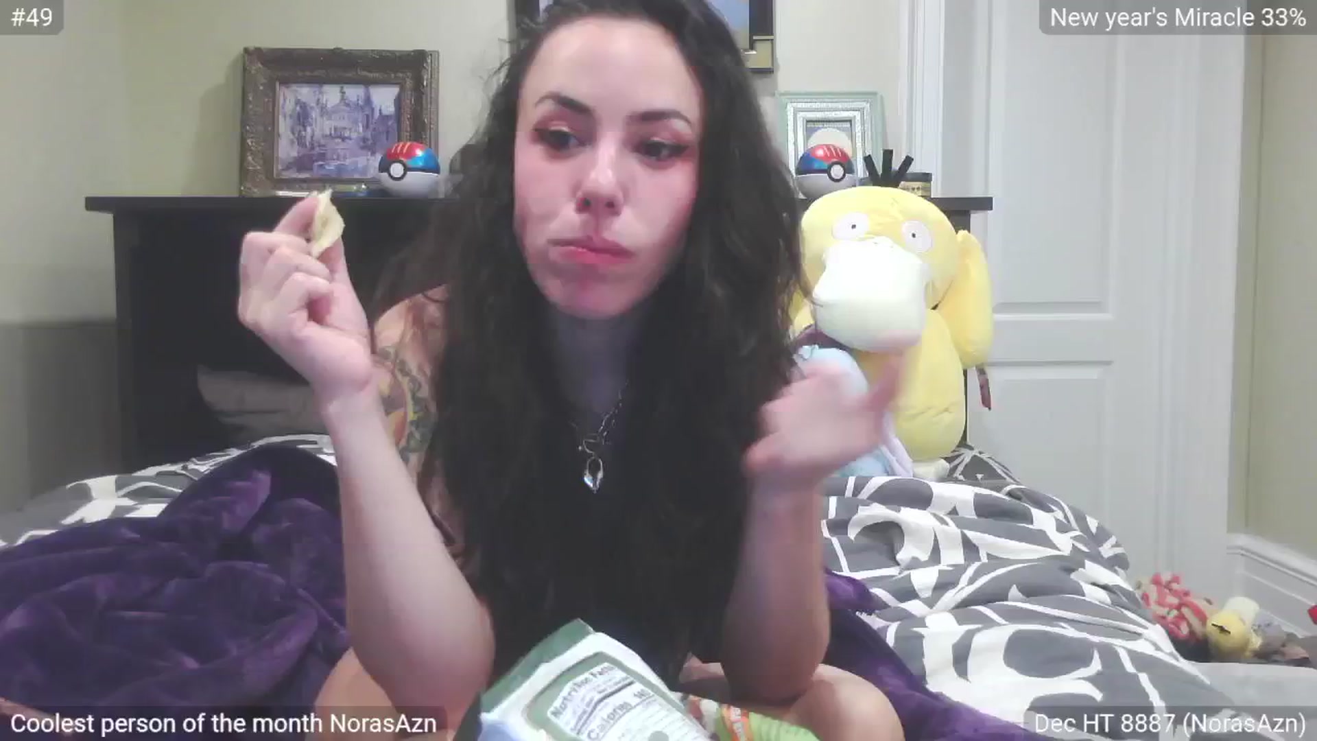 Gallery image thumbnail from Noramex's myfreecams stream on, 01/01/2025, 24:40 image 11 of 20