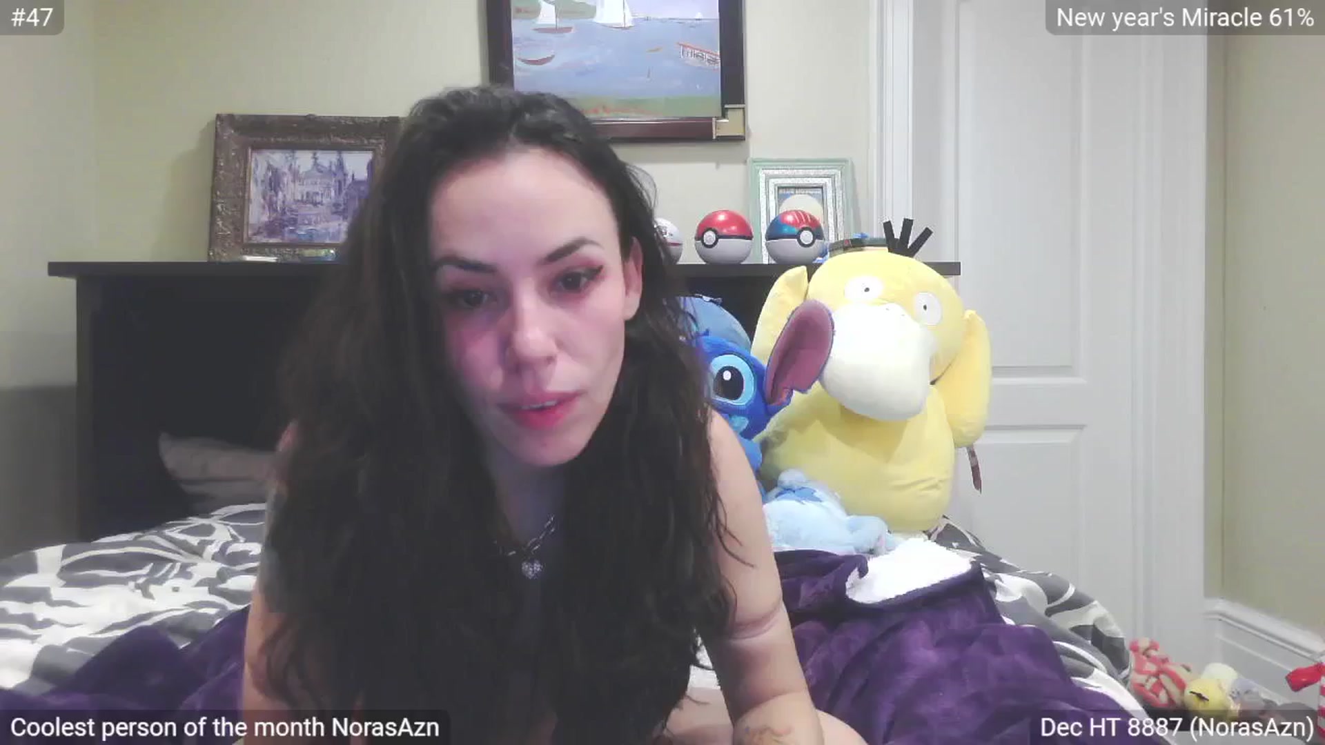Gallery image thumbnail from Noramex's myfreecams stream on, 01/01/2025, 04:08 image 17 of 20