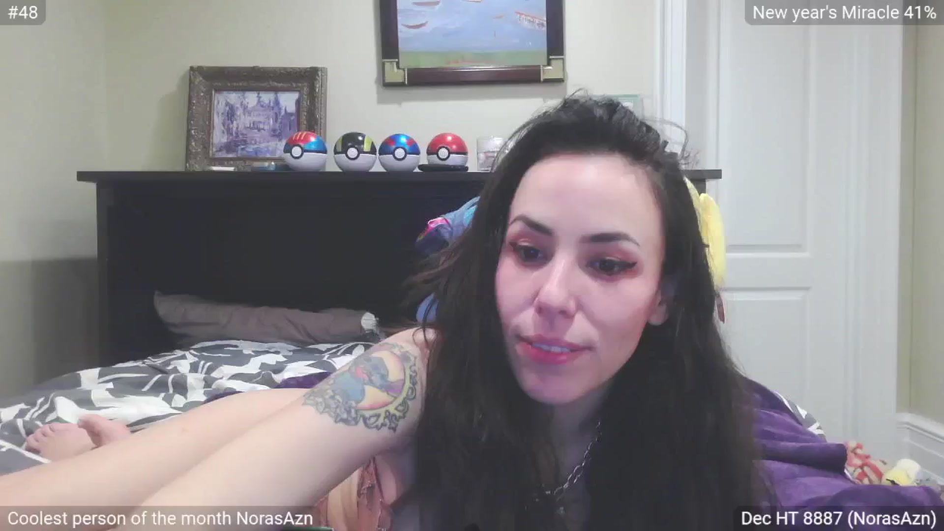 Gallery image thumbnail from Noramex's myfreecams stream on, 01/01/2025, 04:08 image 5 of 20