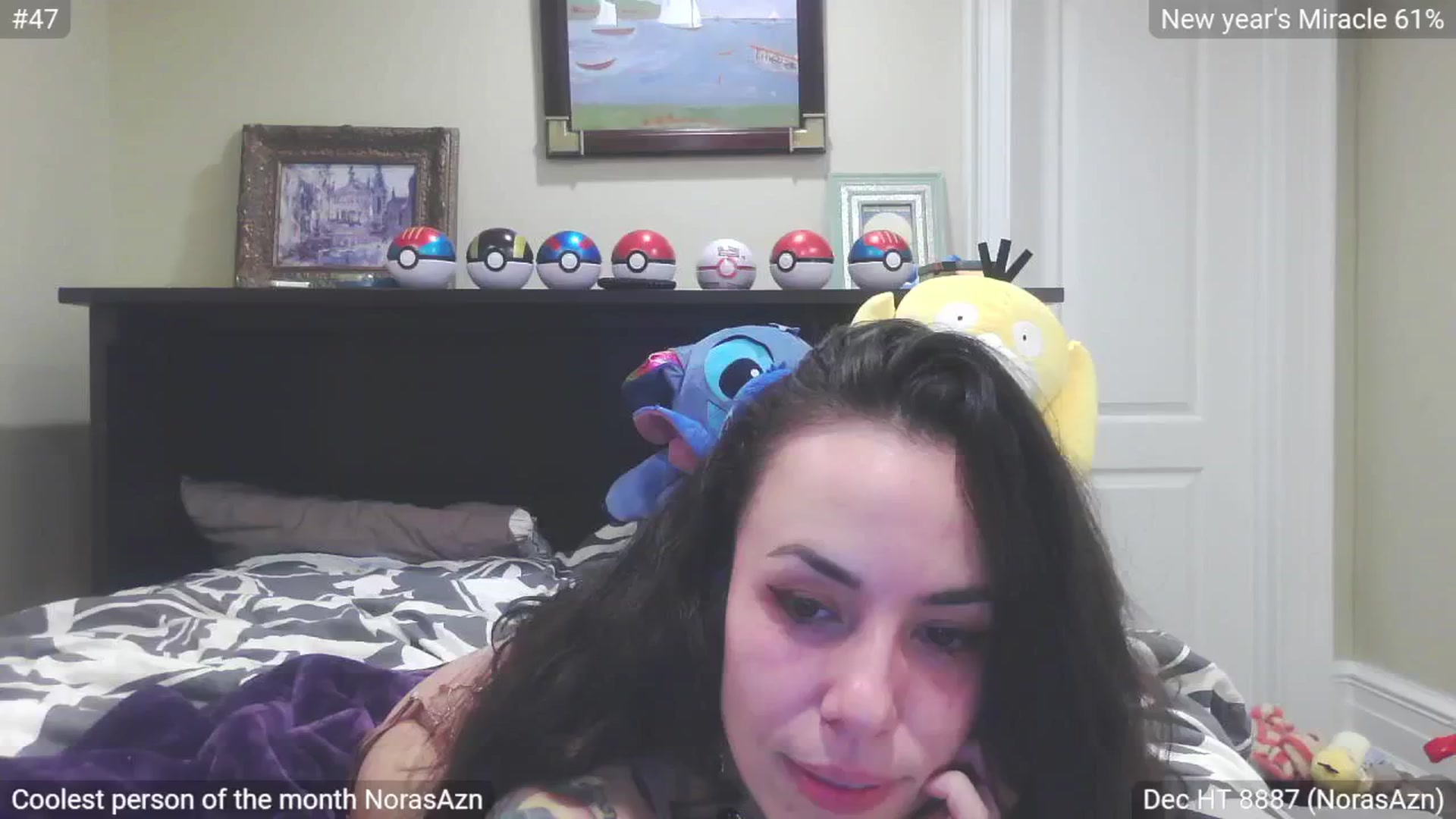 Gallery image thumbnail from Noramex's myfreecams stream on, 01/01/2025, 04:08 image 18 of 20