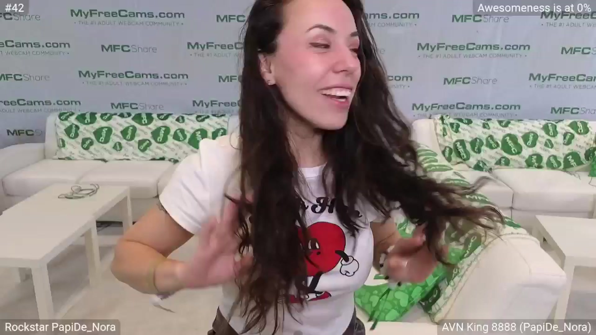 Gallery image thumbnail from Noramex's myfreecams stream on, 01/25/2025, 22:22 image 4 of 20