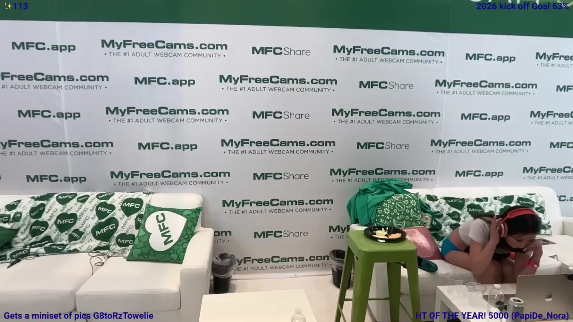Gallery image thumbnail from Norita's myfreecams stream on, 01/23/2026, 02:53 image 5 of 20