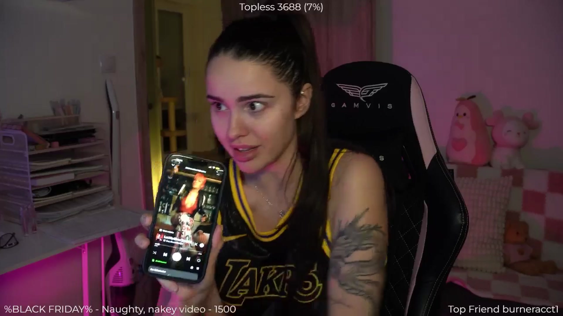 Gallery image thumbnail from NotYourNaomi's myfreecams stream on, 11/29/2025, 18:10 image 5 of 20