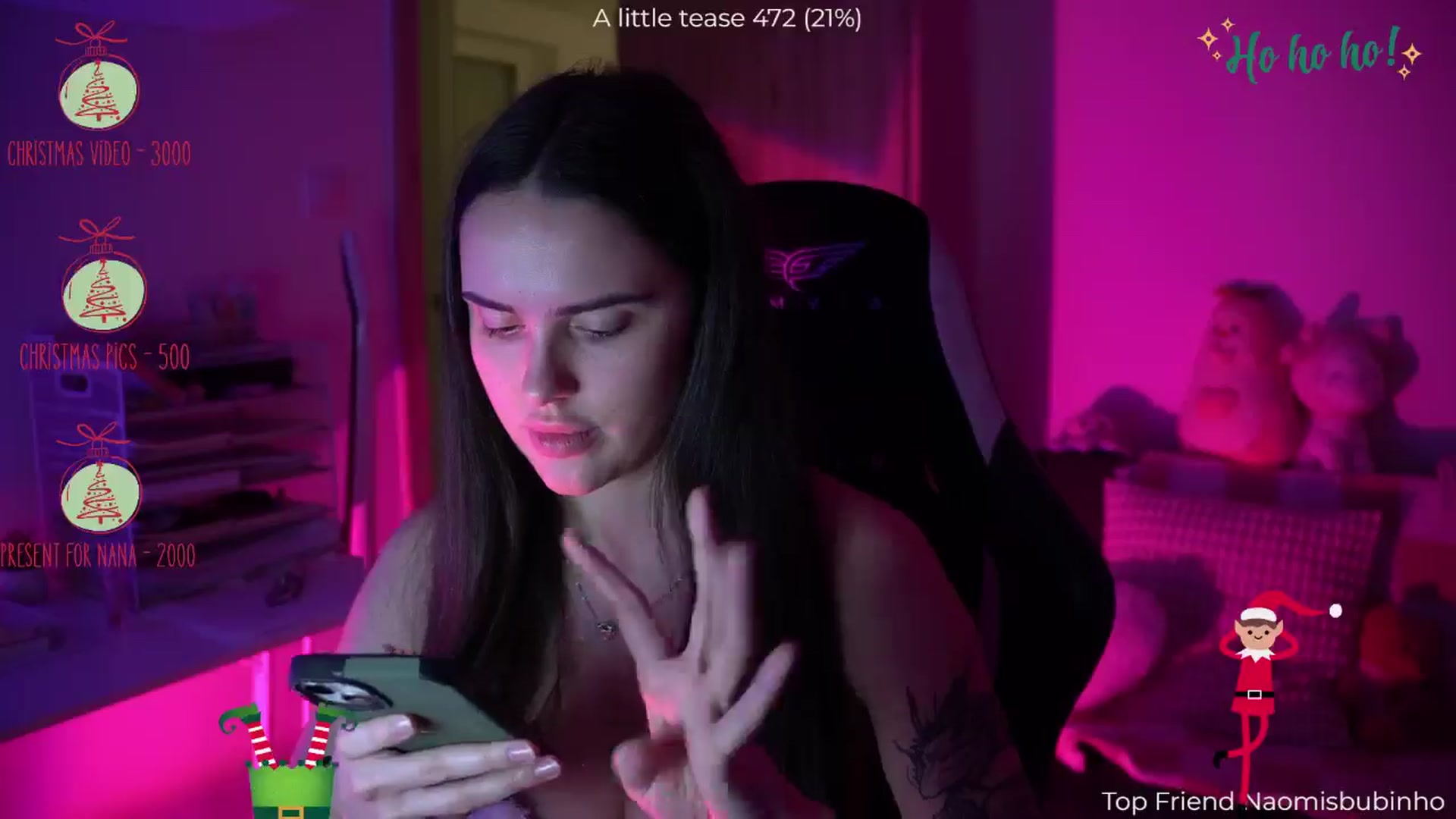 Gallery image thumbnail from NotYourNaomi's myfreecams stream on, 12/22/2025, 21:14 image 6 of 20