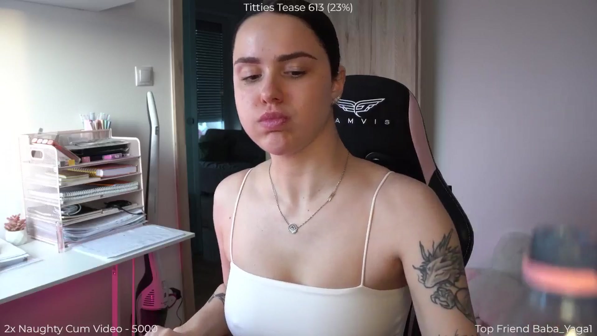 Gallery image thumbnail from NotYourNaomi's myfreecams stream on, 04/02/2026, 17:43 image 8 of 20