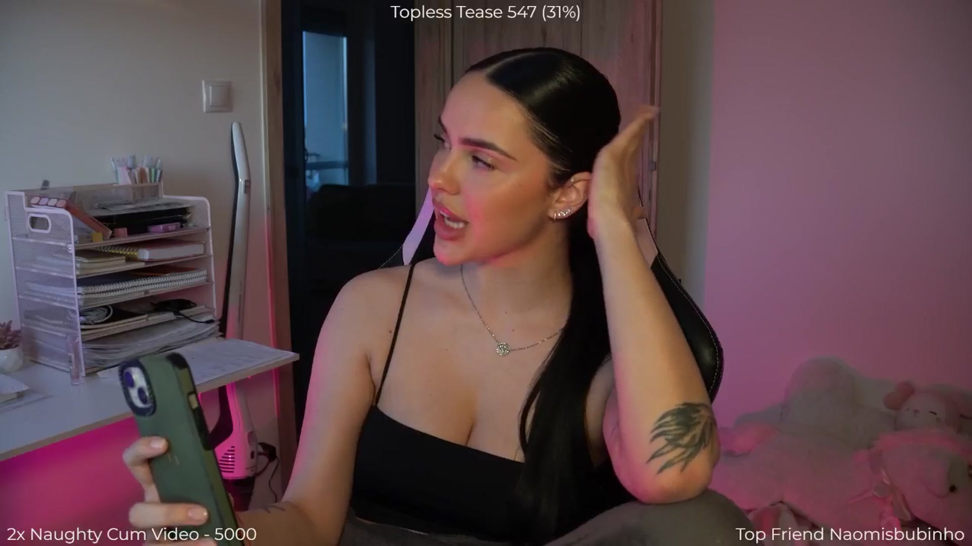 Gallery image thumbnail from NotYourNaomi's myfreecams stream on, 04/09/2026, 18:18 image 6 of 20