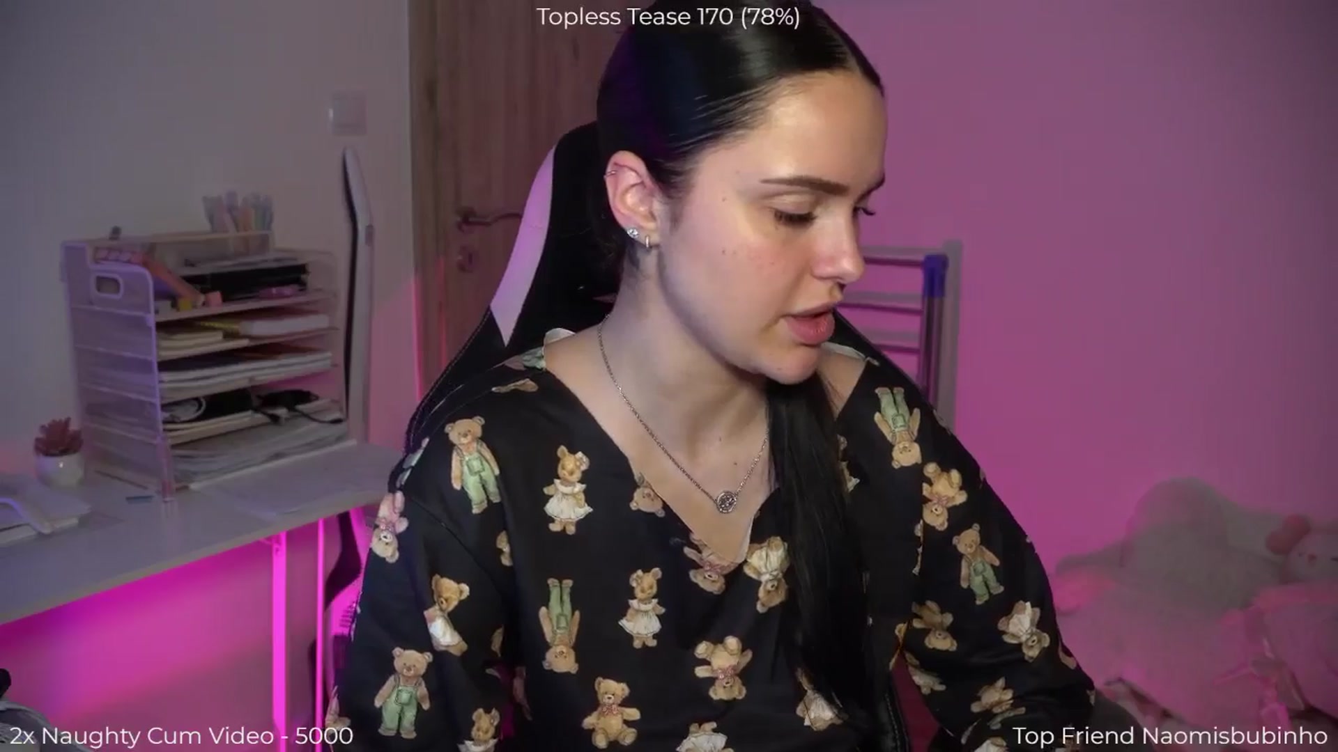 Gallery image thumbnail from NotYourNaomi's myfreecams stream on, 04/15/2026, 20:44 image 14 of 20