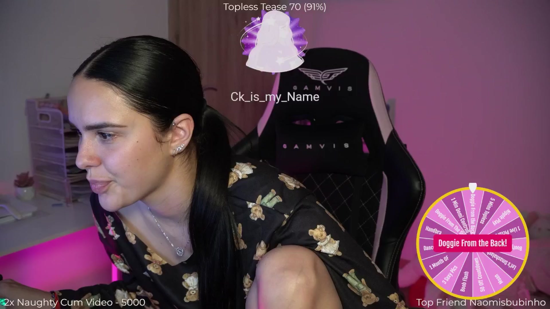Gallery image thumbnail from NotYourNaomi's myfreecams stream on, 04/15/2026, 20:44 image 16 of 20