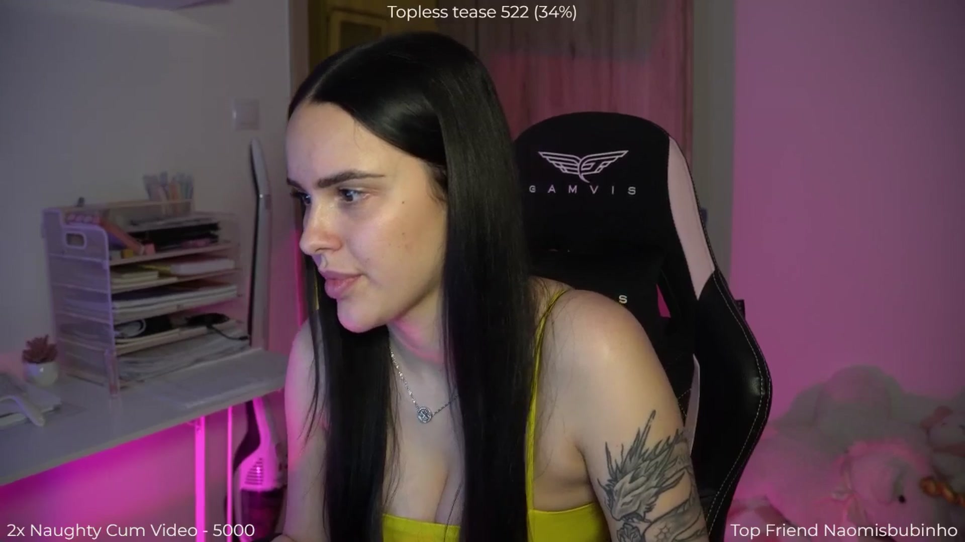 Gallery image thumbnail from NotYourNaomi's myfreecams stream on, 04/22/2026, 20:43 image 7 of 20