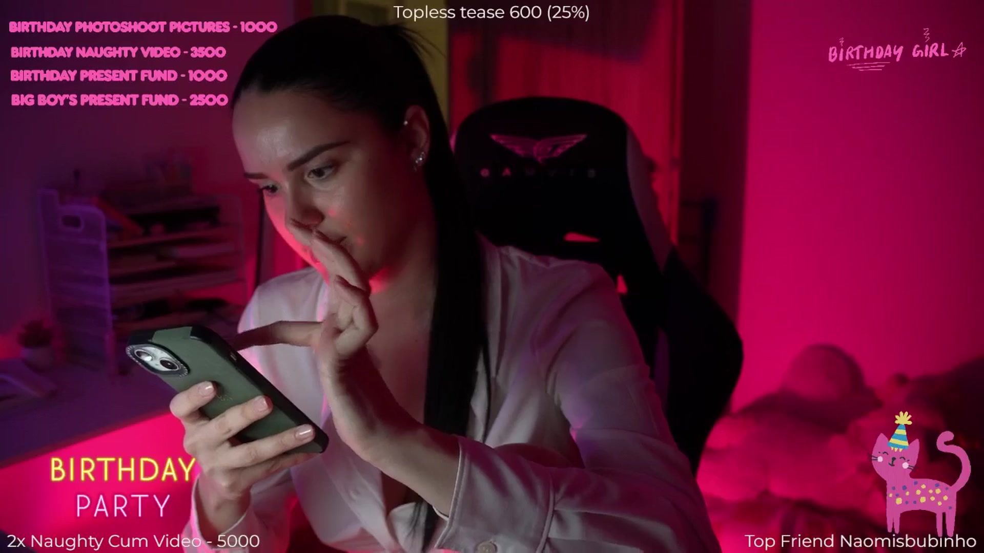 Gallery image thumbnail from NotYourNaomi's myfreecams stream on, 04/26/2026, 20:12 image 3 of 20