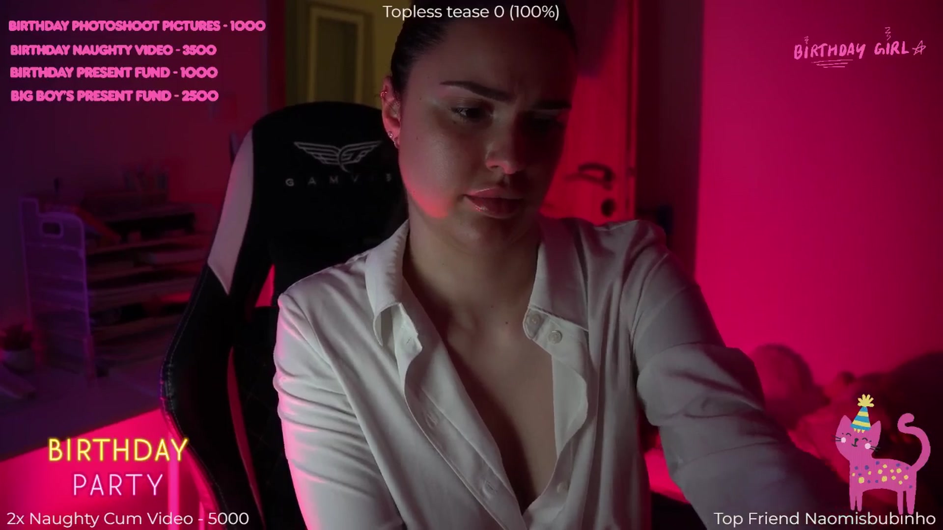 Gallery image thumbnail from NotYourNaomi's myfreecams stream on, 04/26/2026, 20:12 image 18 of 20