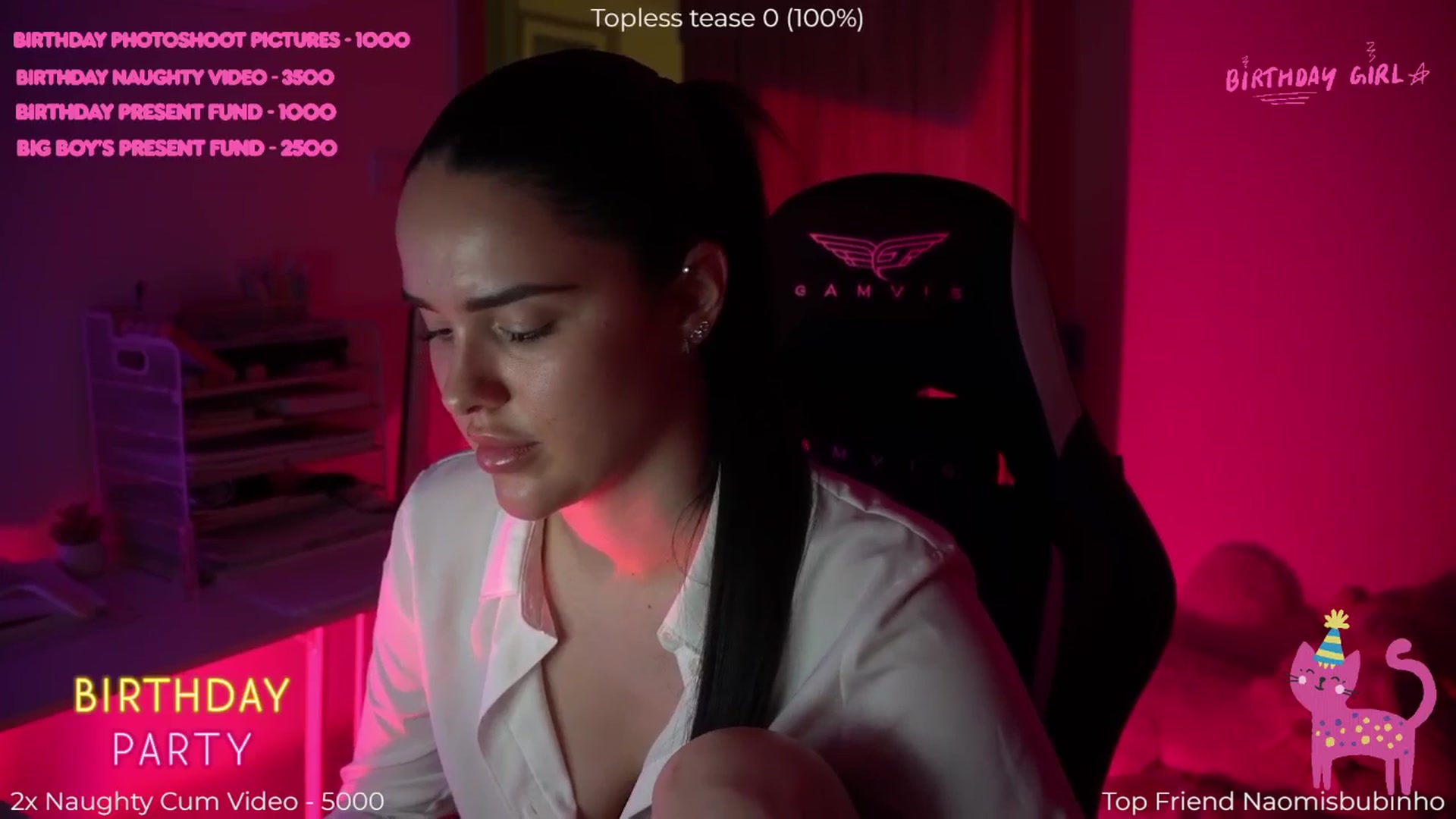 Gallery image thumbnail from NotYourNaomi's myfreecams stream on, 04/26/2026, 20:12 image 8 of 20