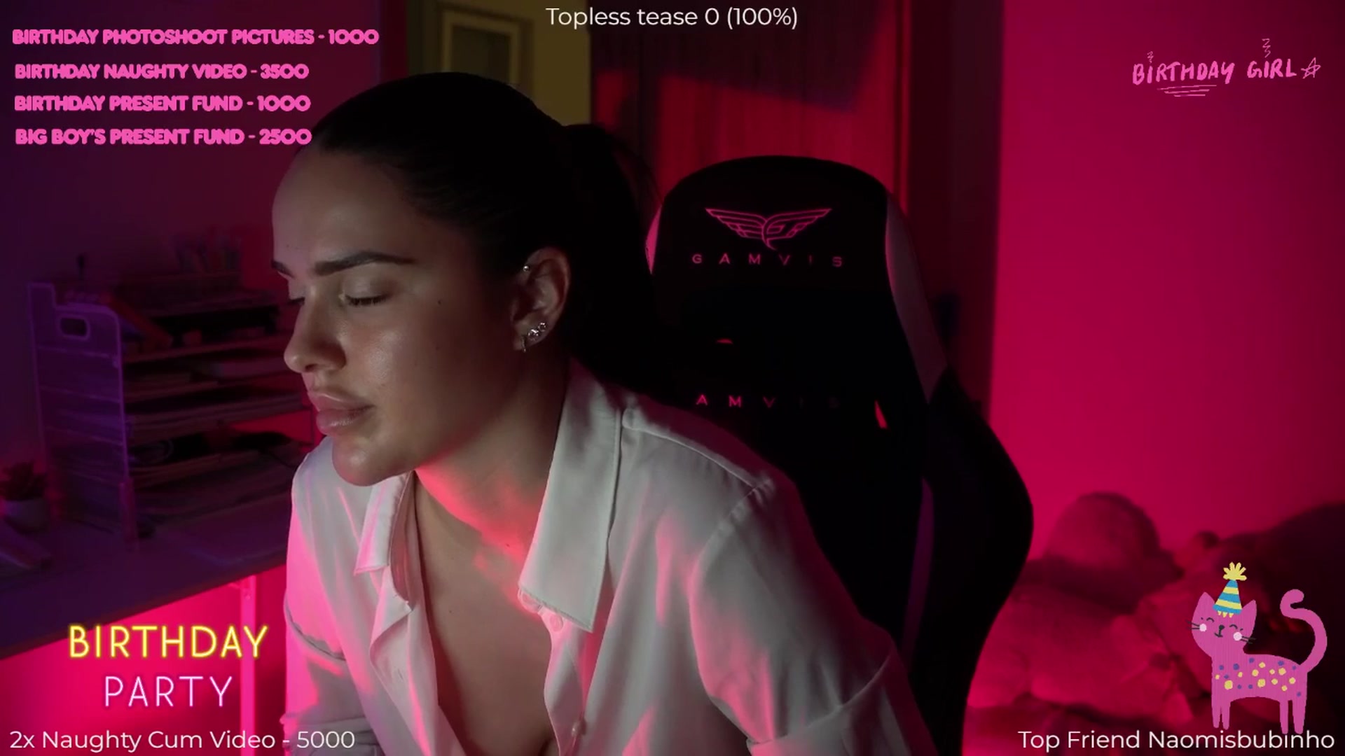 Gallery image thumbnail from NotYourNaomi's myfreecams stream on, 04/26/2026, 20:12 image 19 of 20