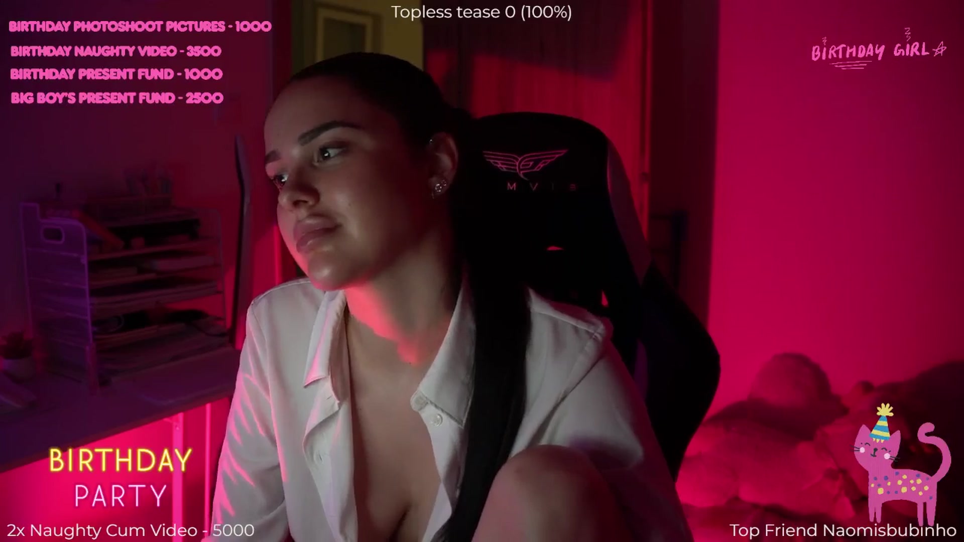 Gallery image thumbnail from NotYourNaomi's myfreecams stream on, 04/26/2026, 20:12 image 17 of 20