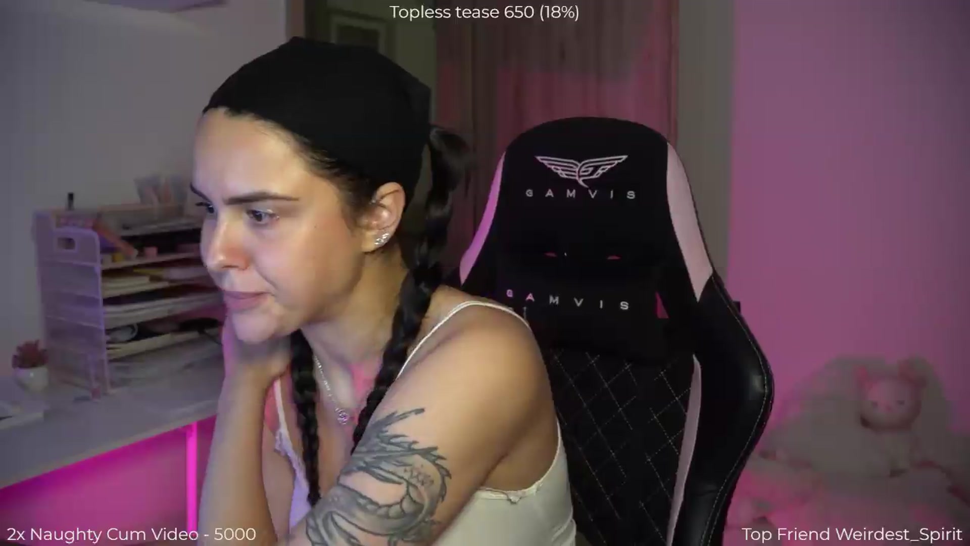 Gallery image thumbnail from NotYourNaomi's myfreecams stream on, 05/17/2026, 22:10 image 7 of 20