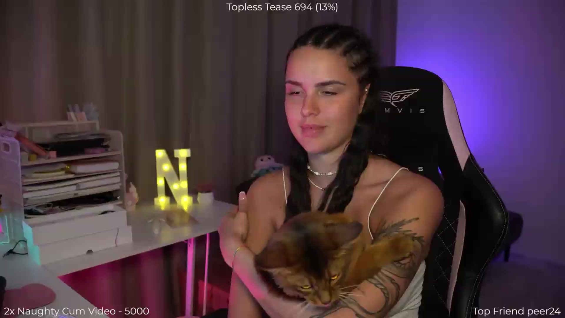 Gallery image thumbnail from NotYourNaomi's myfreecams stream on, 06/25/2026, 20:49 image 2 of 20